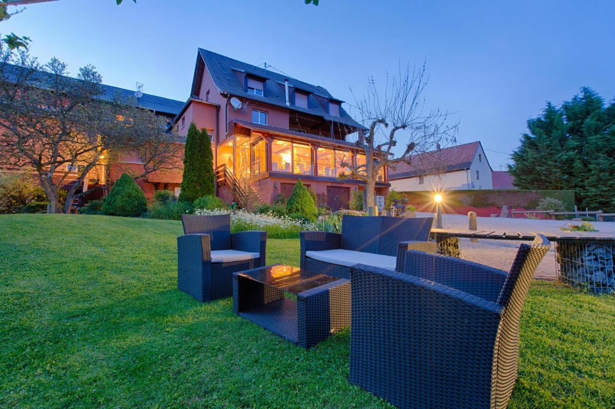 outdoor BBQ area
