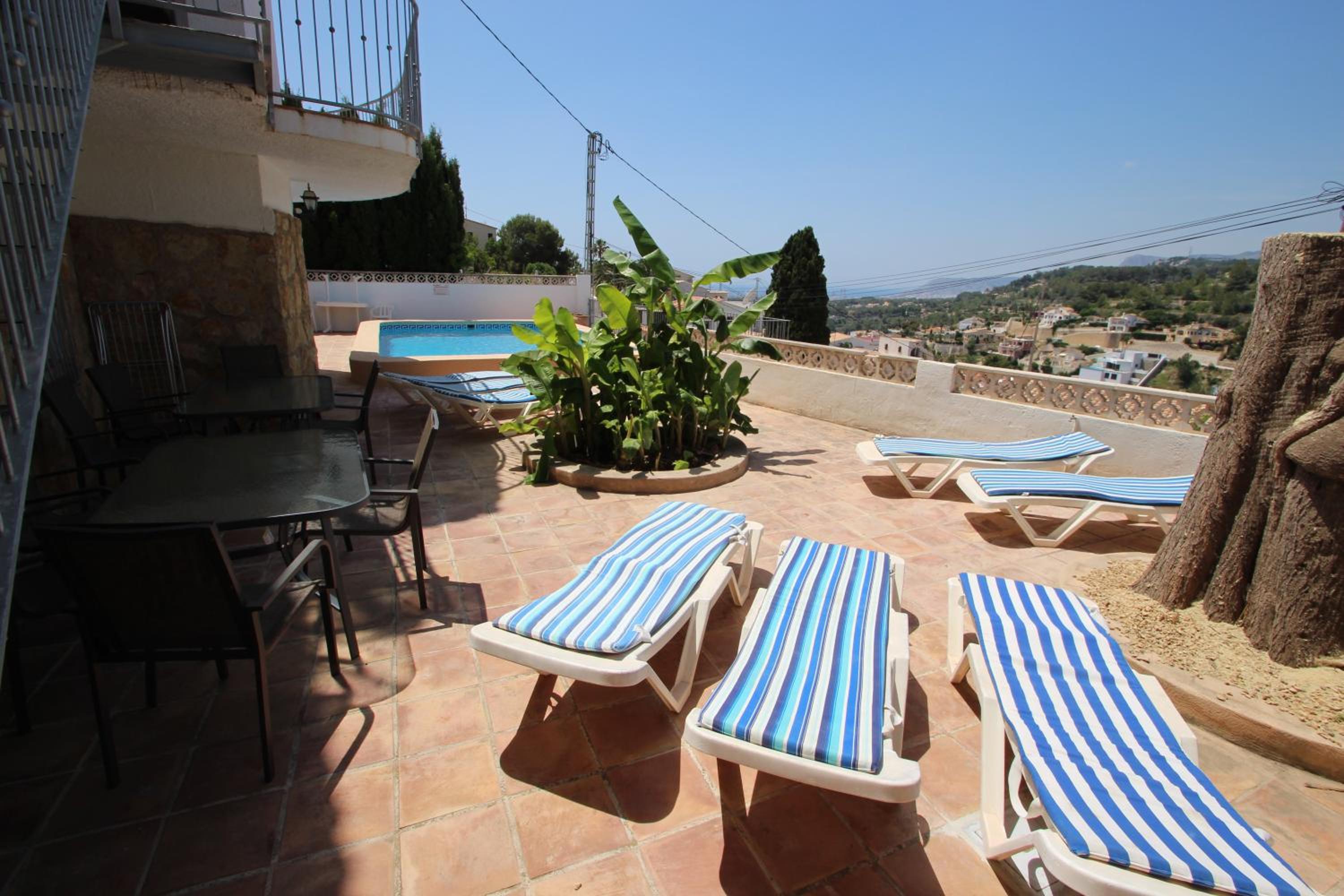 El Atarceder-6 - sea view villa with private pool in Benissa view 4