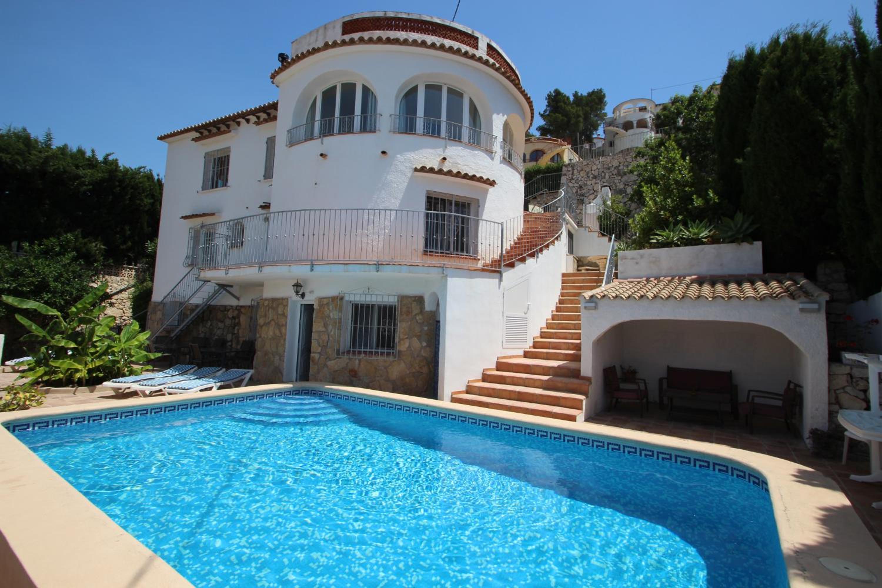 El Atarceder-6 - sea view villa with private pool in Benissa view 2