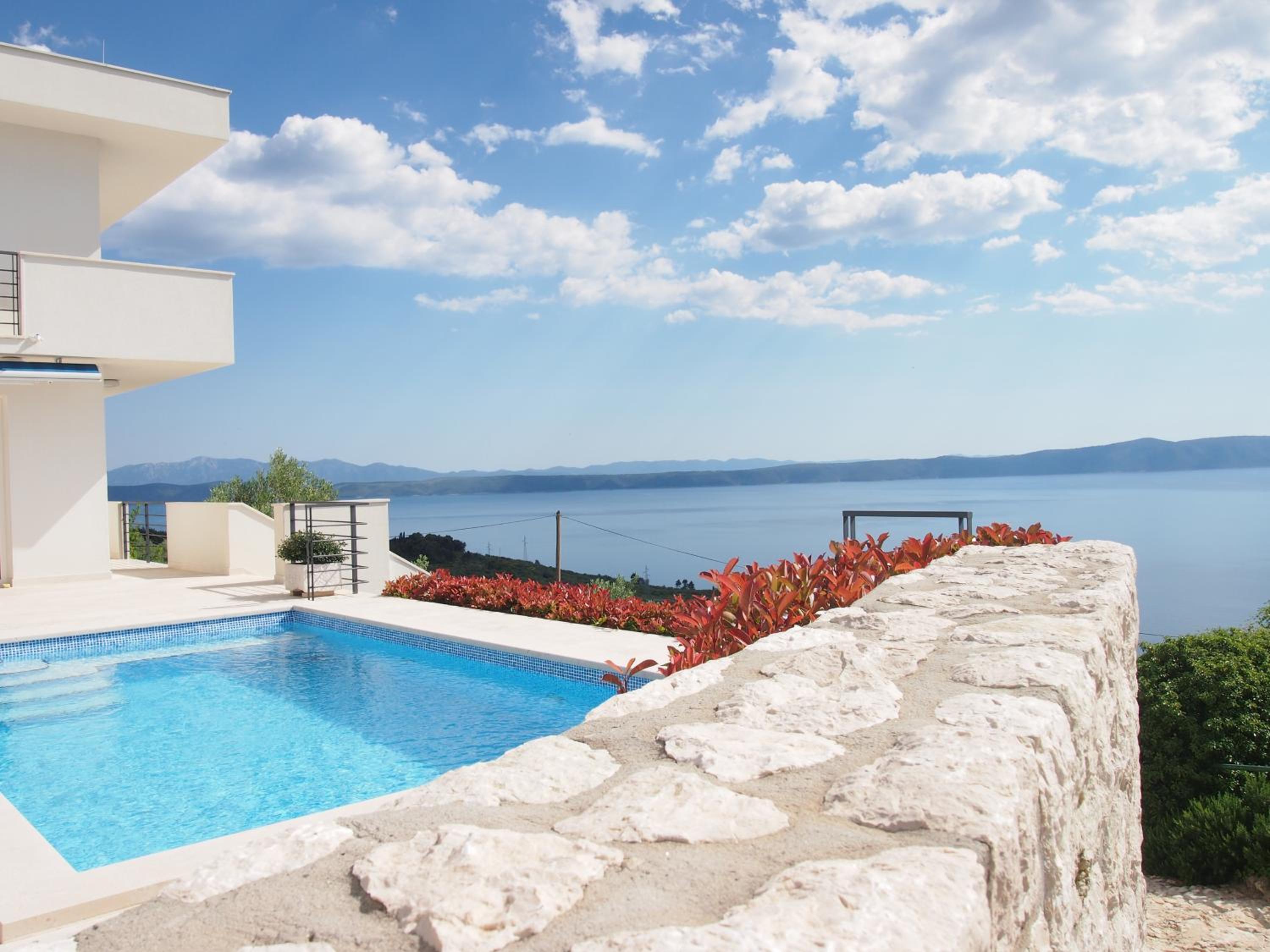 Luxury Villa Mala Podgora with Heated Pool view 2
