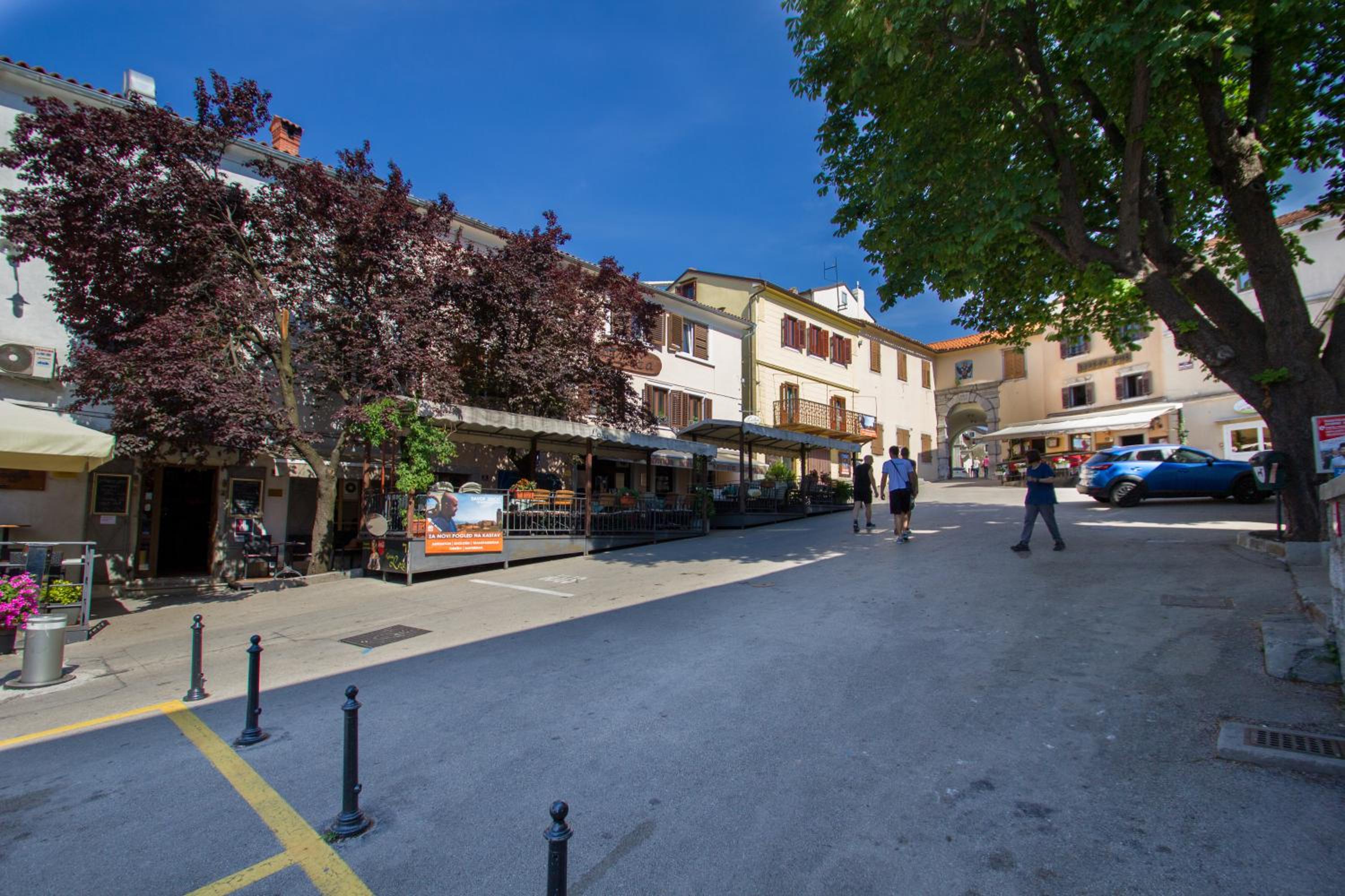 Apartments Villa Kastav in Old town center with sea view and parking