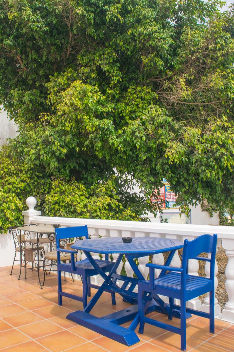 outdoor BBQ area