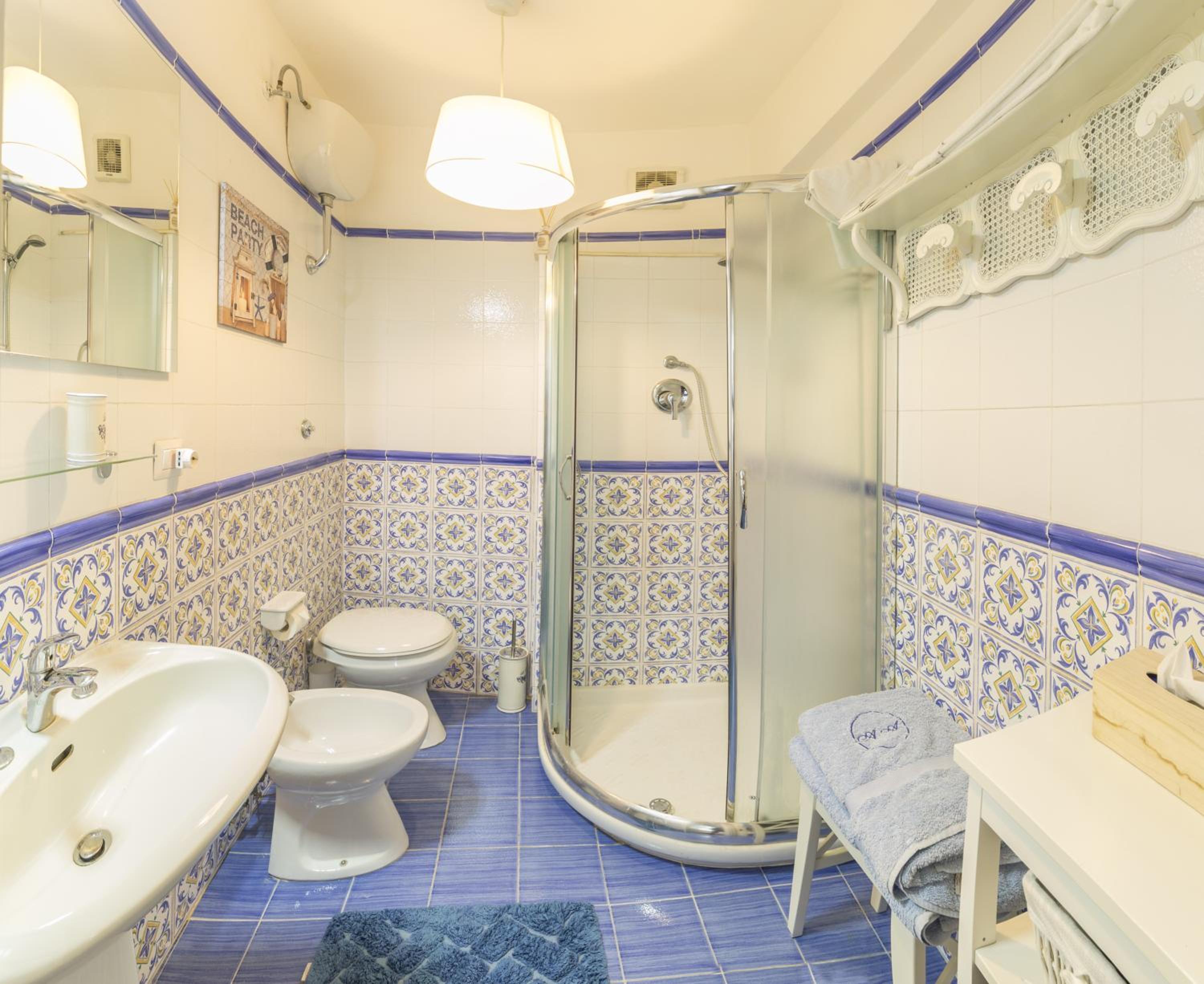 Villa Anna en Maiori — bathroom