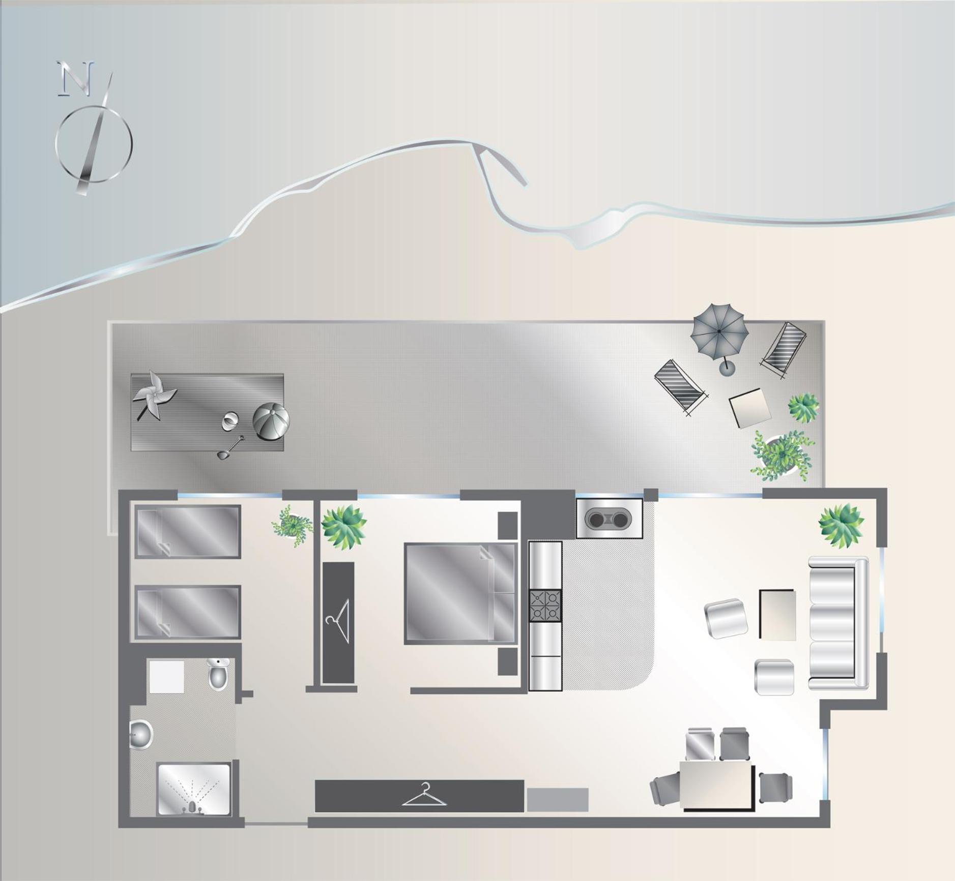 Nord House Apartament view 3