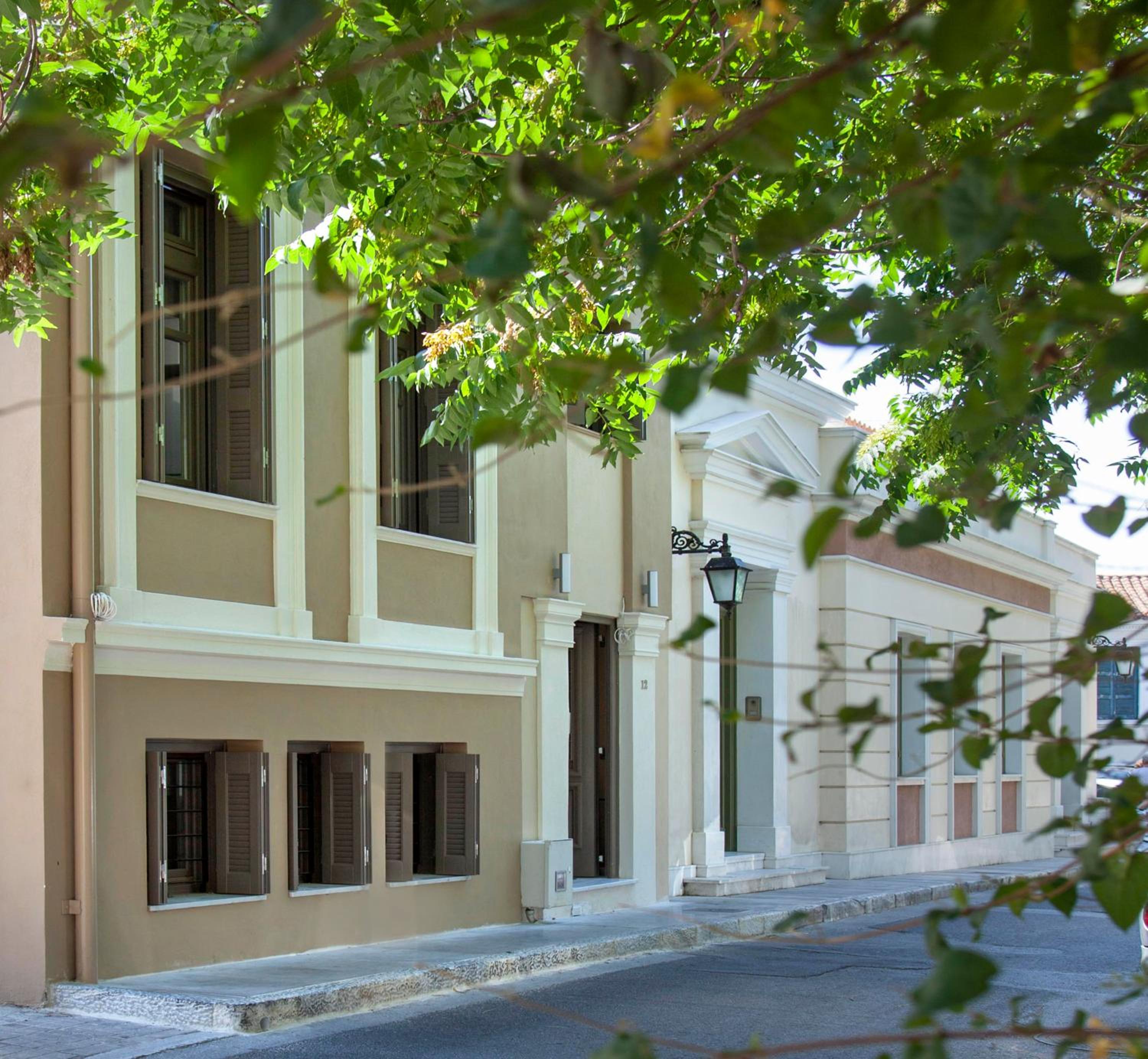 Tripodon Plaka In the shade of Acropolis by GHH