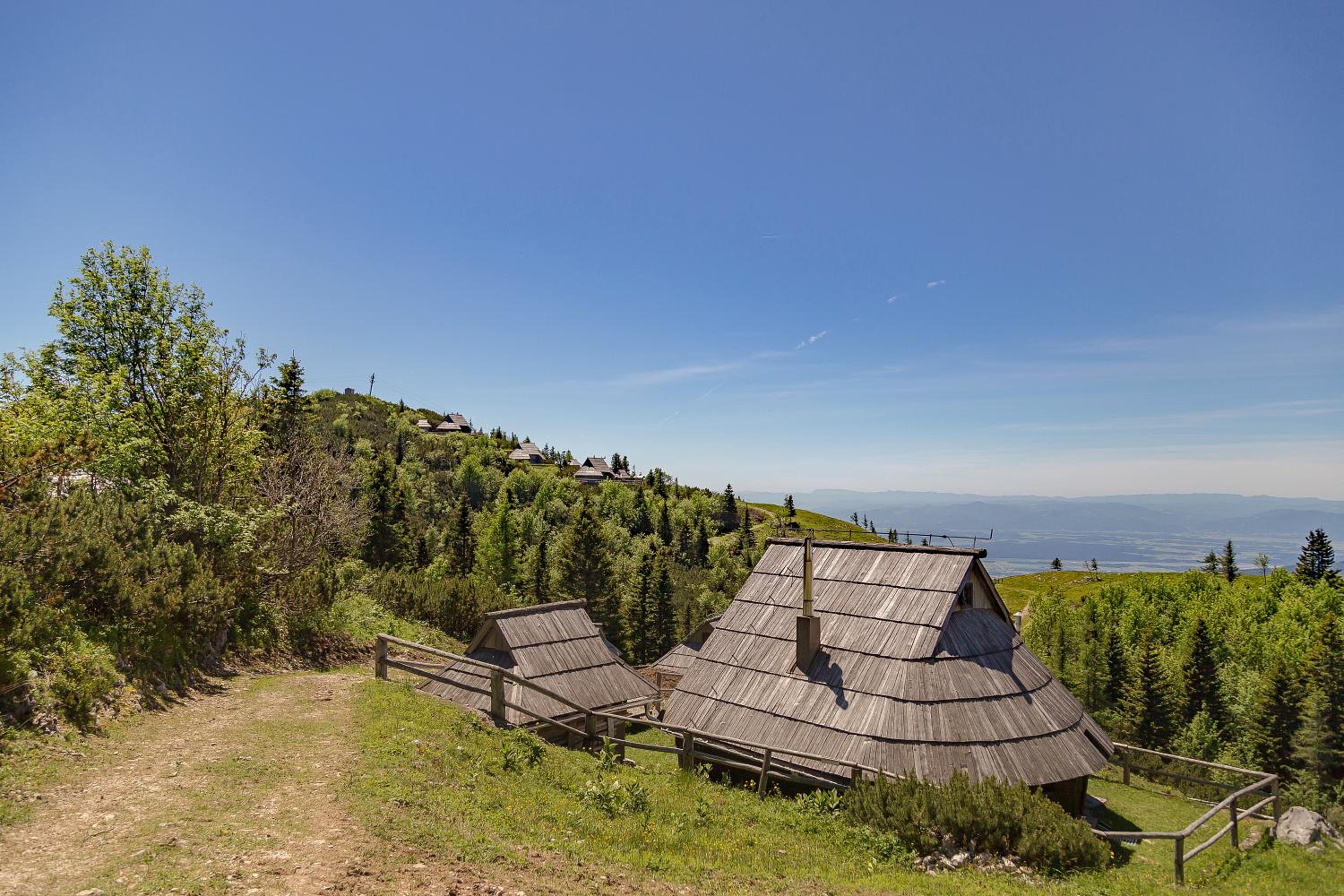 Chalet Zlatica Velika Planina view 3