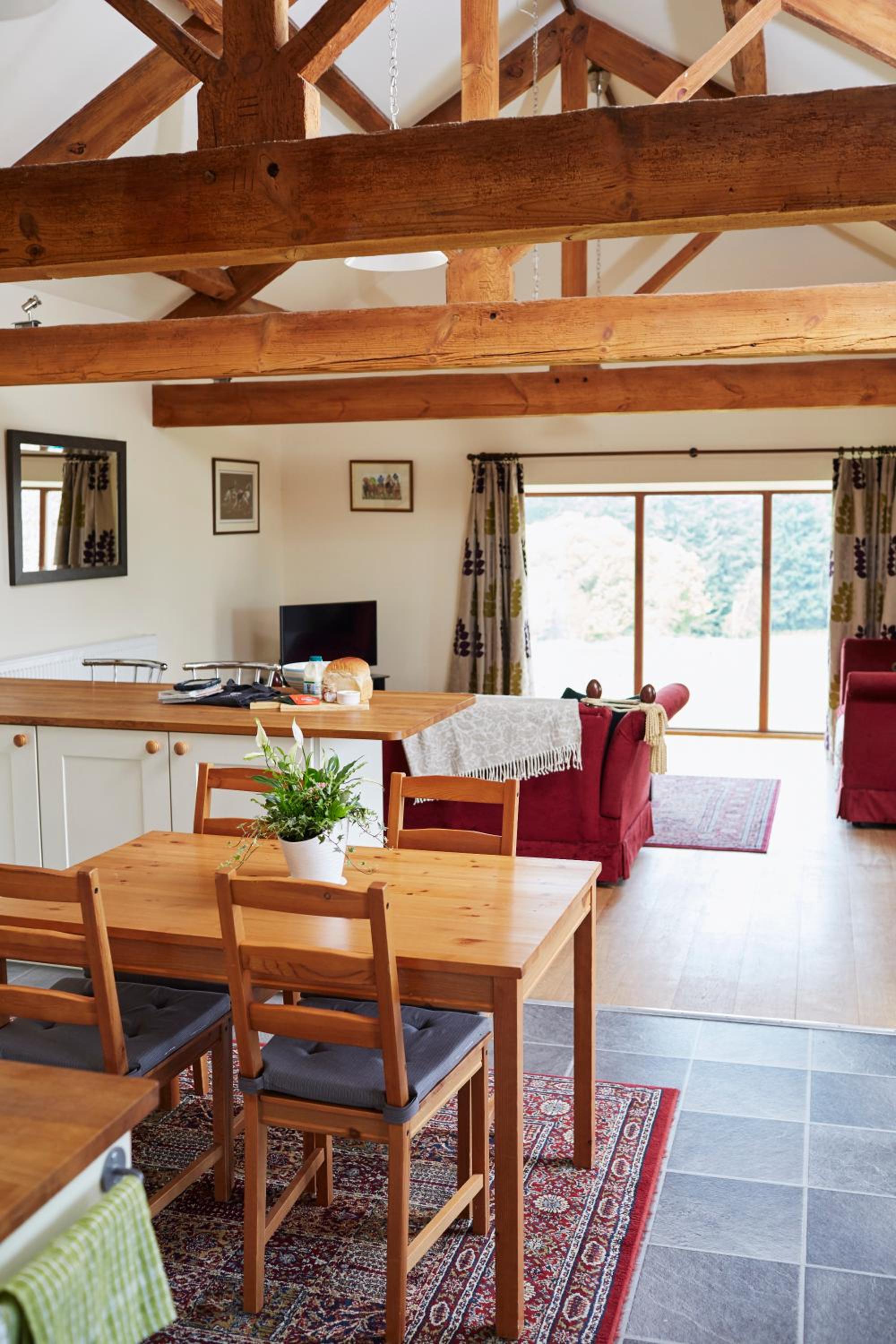 Dallow Hall Barns view 4
