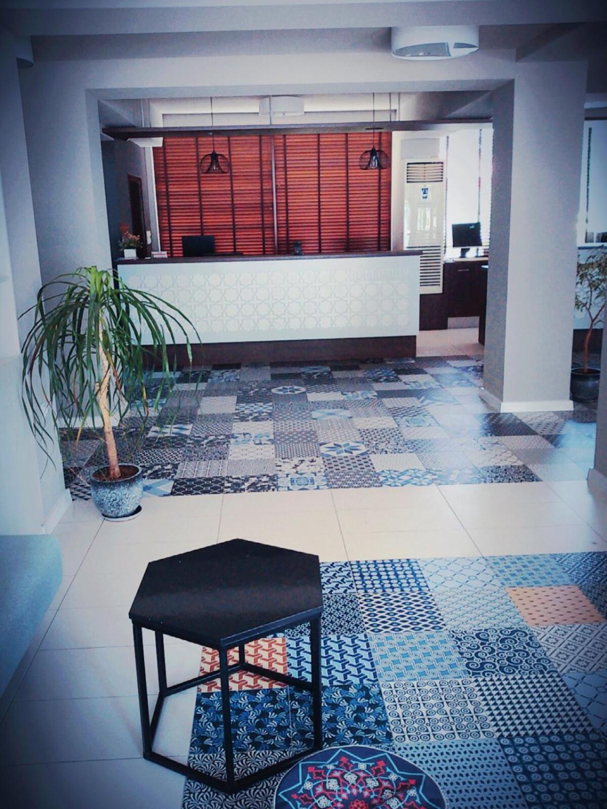hotel reception