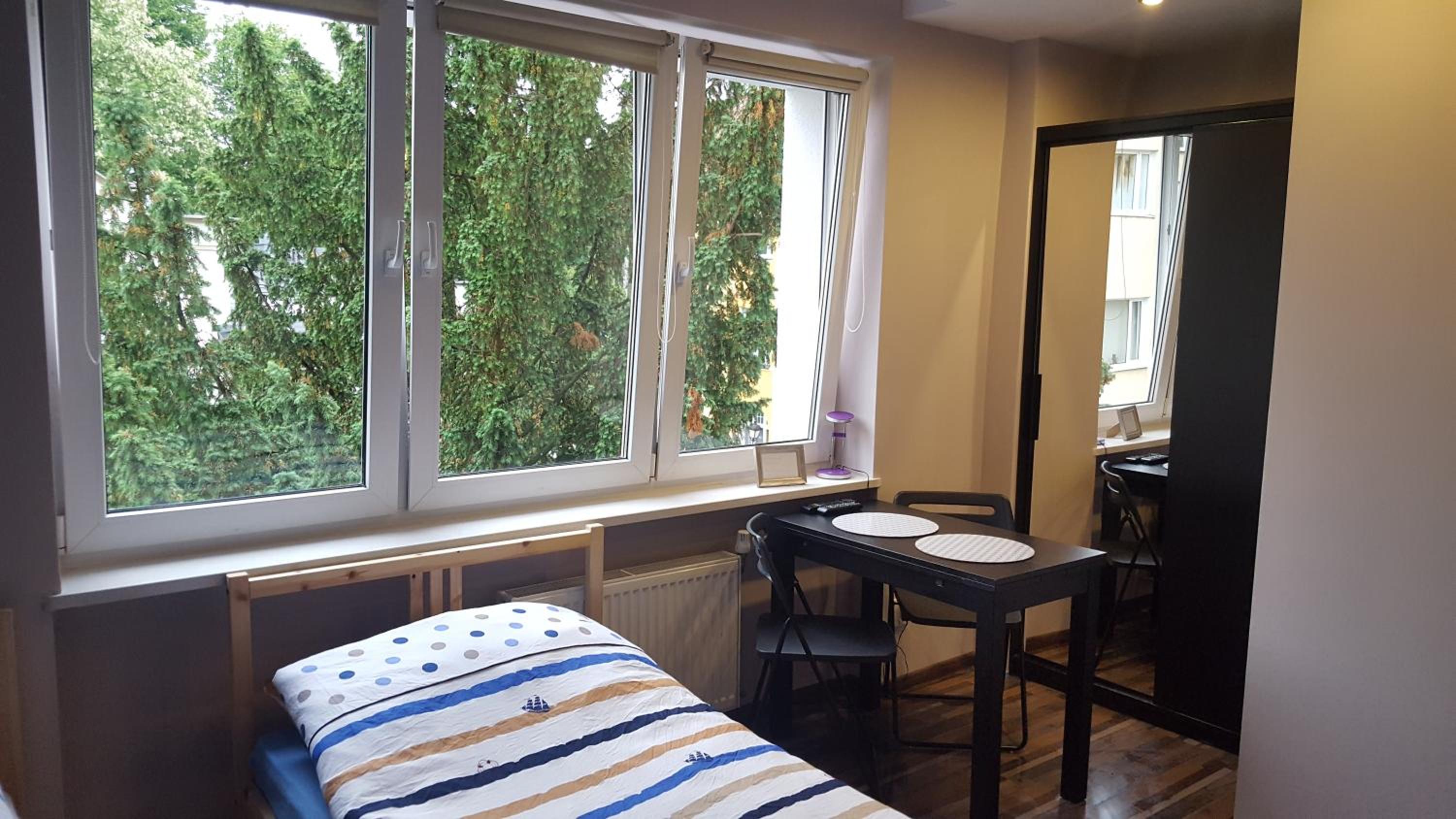 StudioSpanie Sopot beach rooms