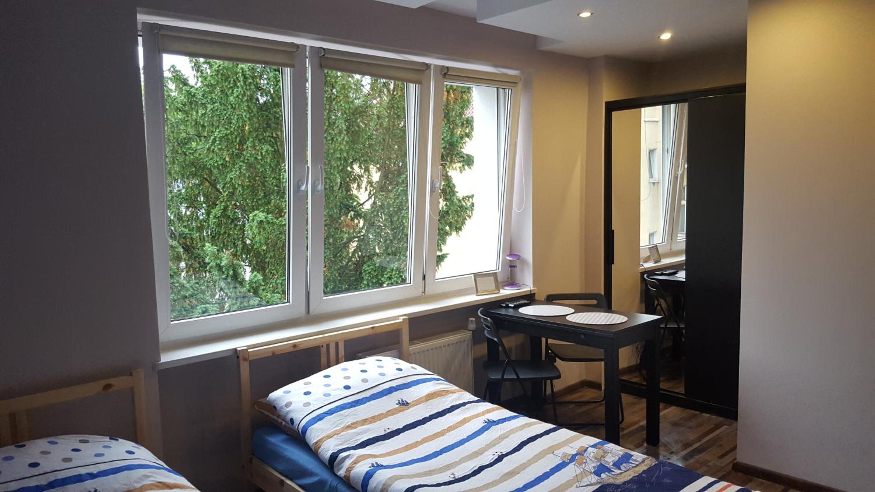 StudioSpanie Sopot beach rooms
