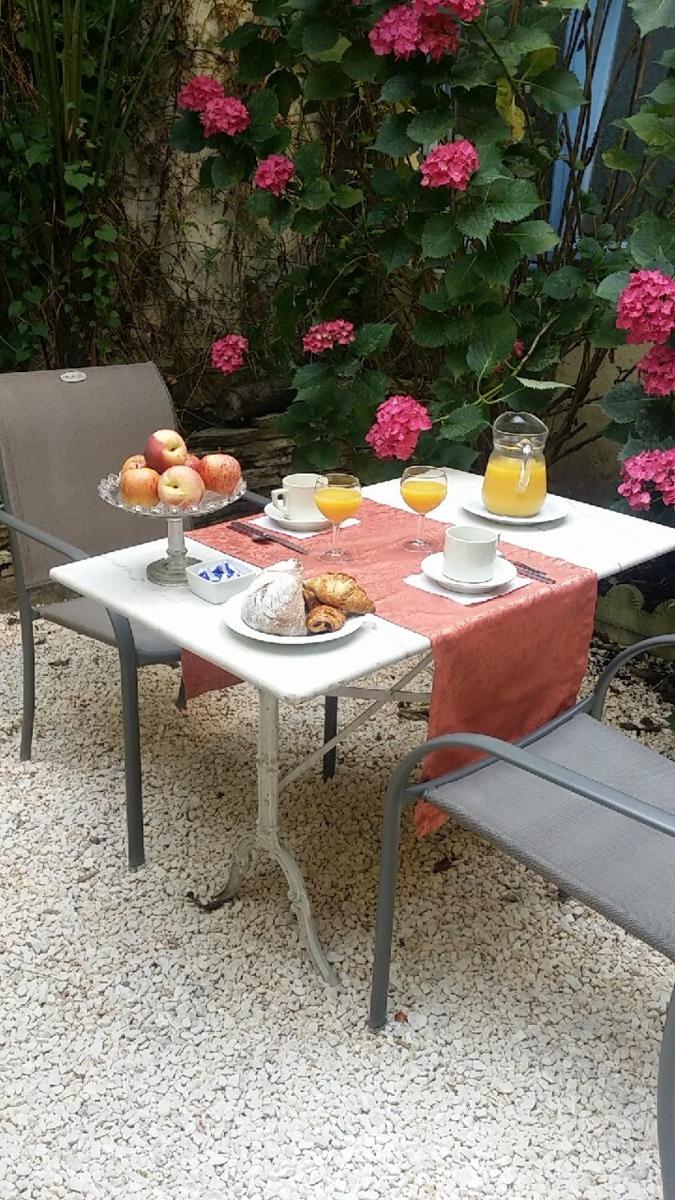 outdoor BBQ area