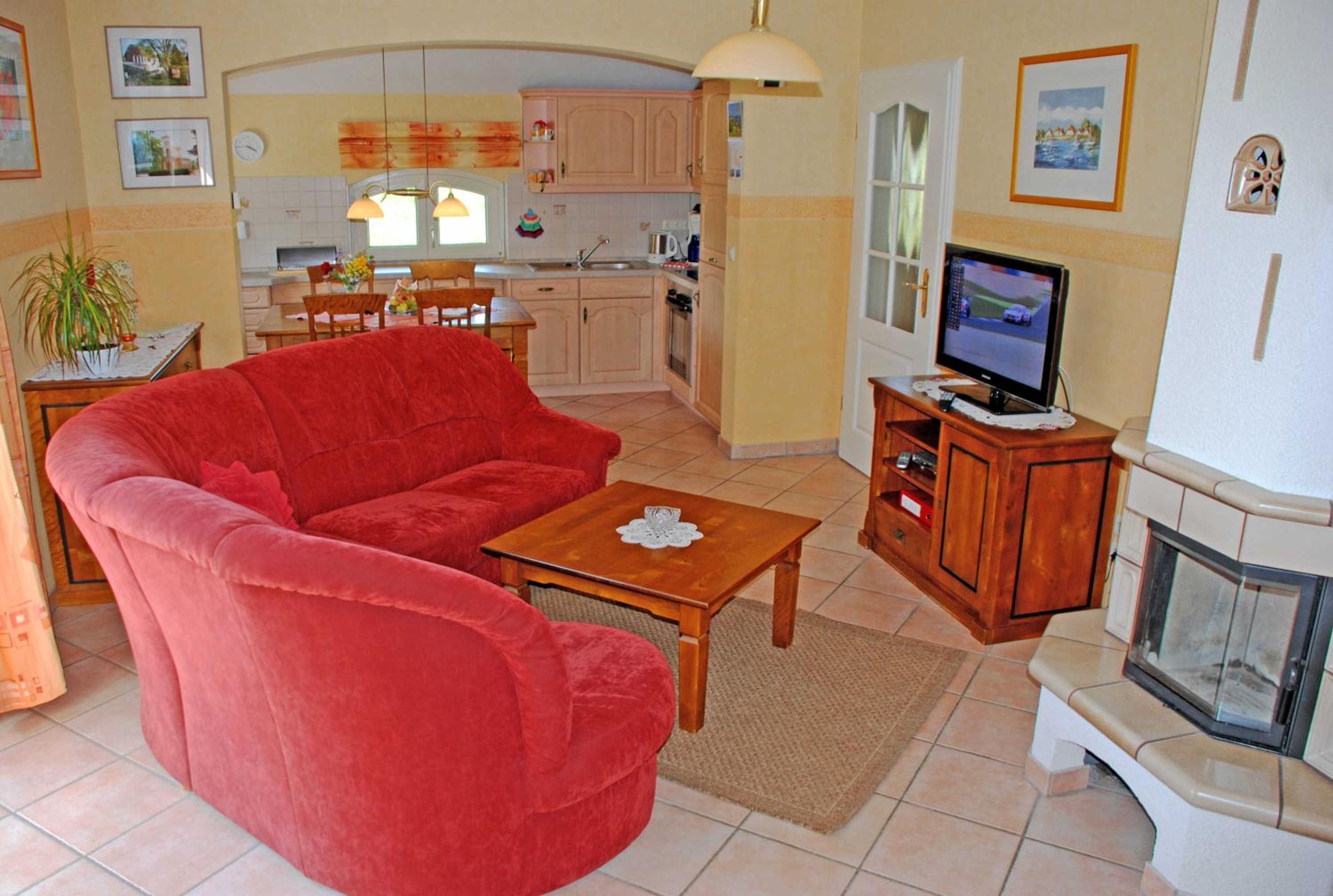 Ferienhaus unterm Reetdach