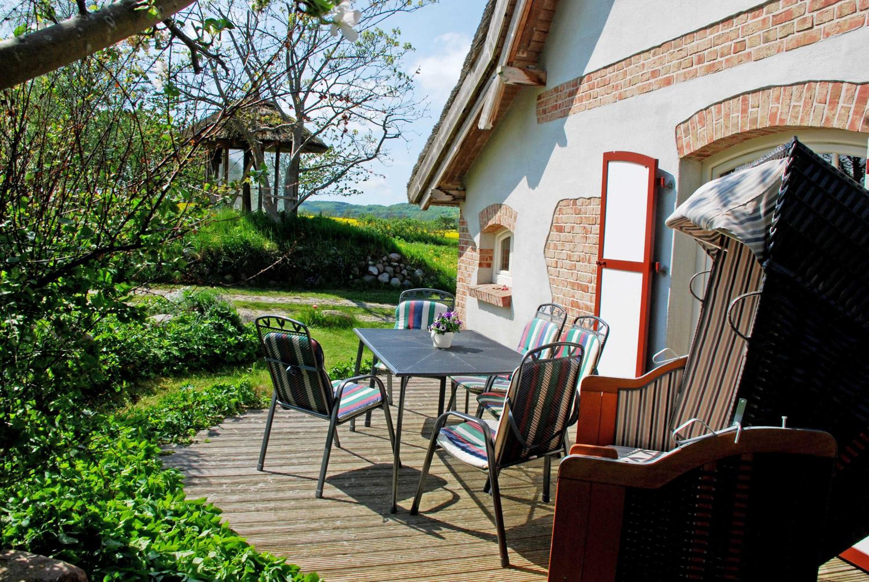 Ferienhaus unterm Reetdach