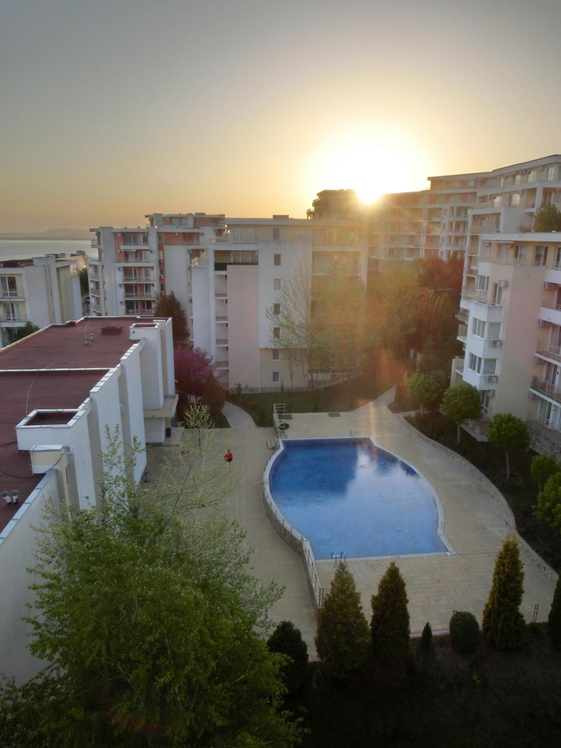 Panoramic Sea View Apartment Crown, Pools and Beach, Sveti Vlas