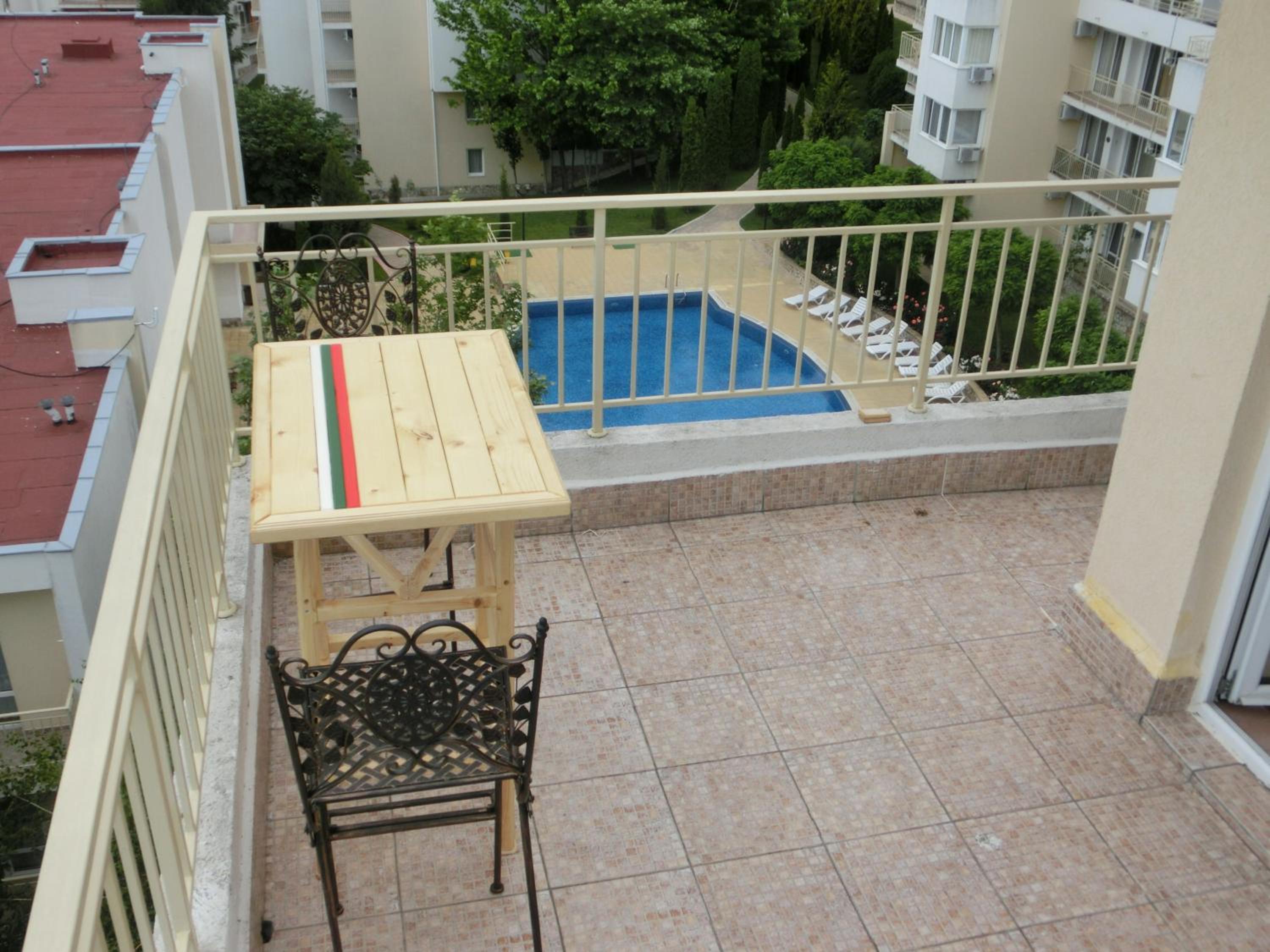 Panoramic Sea View Apartment Crown, Pools and Beach, Sveti Vlas