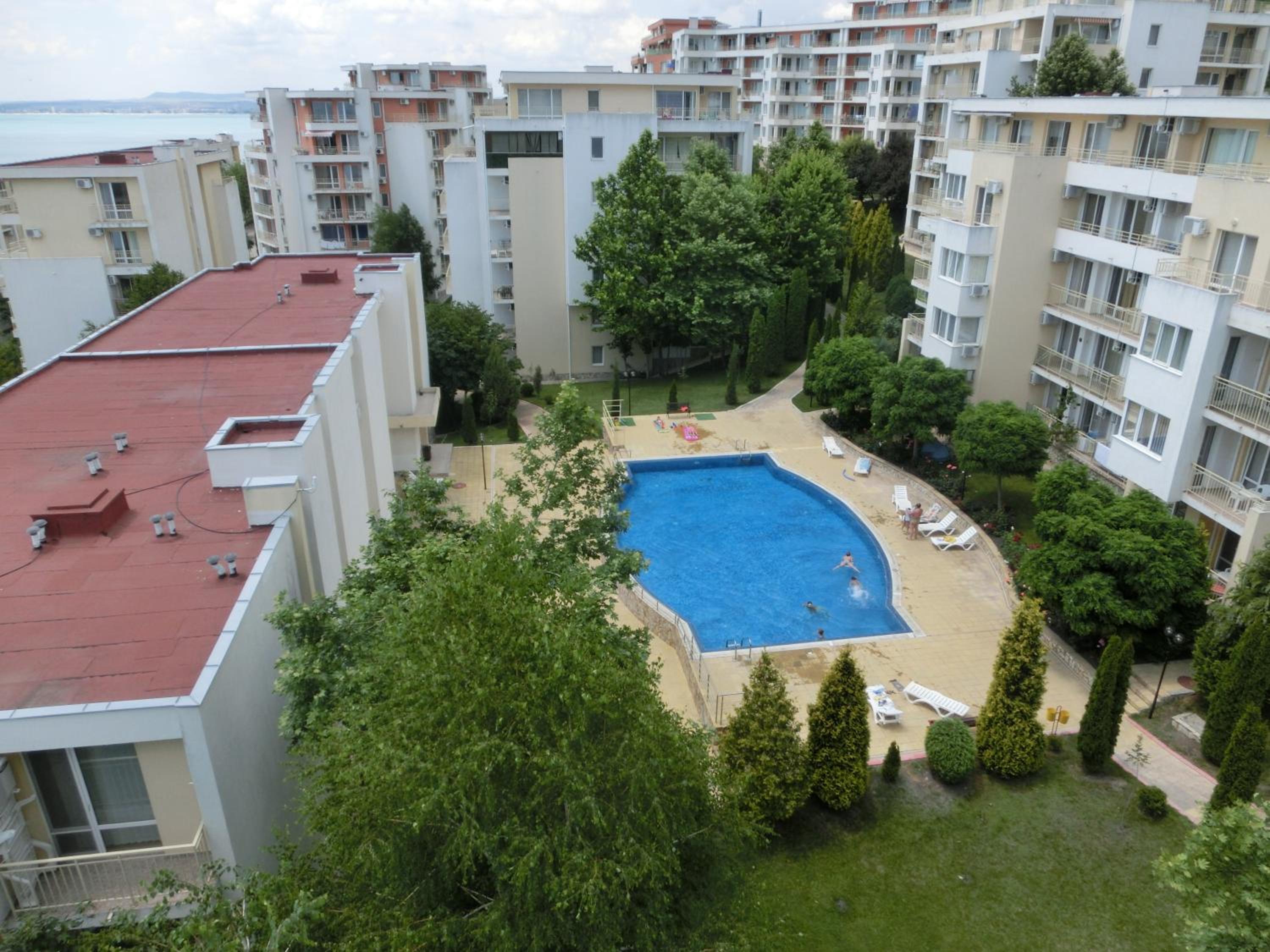 Panoramic Sea View Apartment Crown, Pools and Beach, Sveti Vlas
