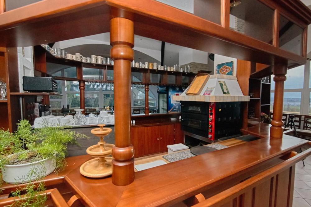 outdoor BBQ area