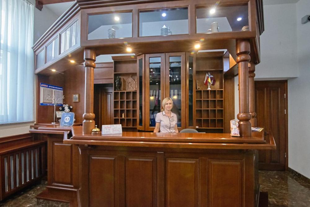 hotel reception