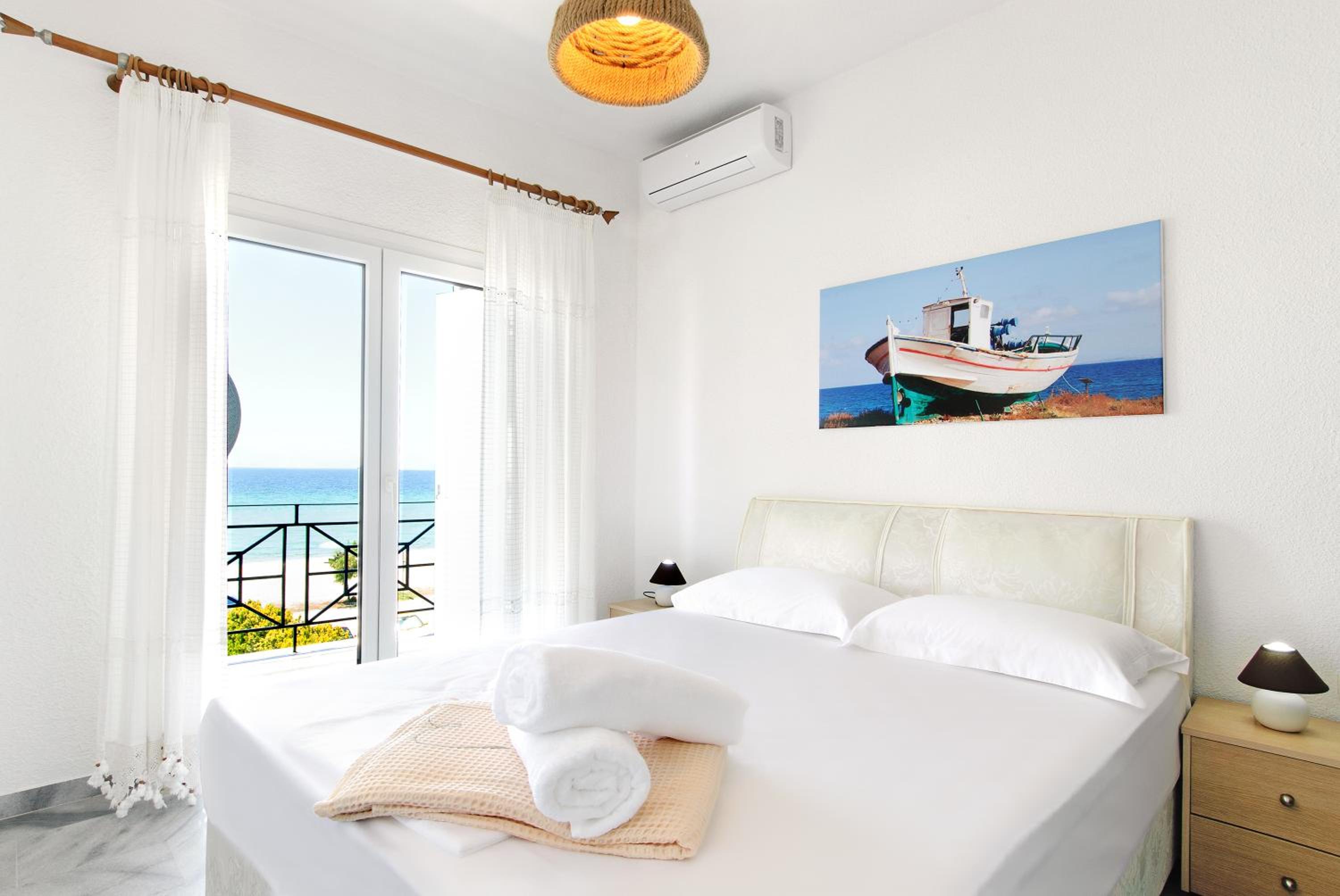 Beach front villa view 4