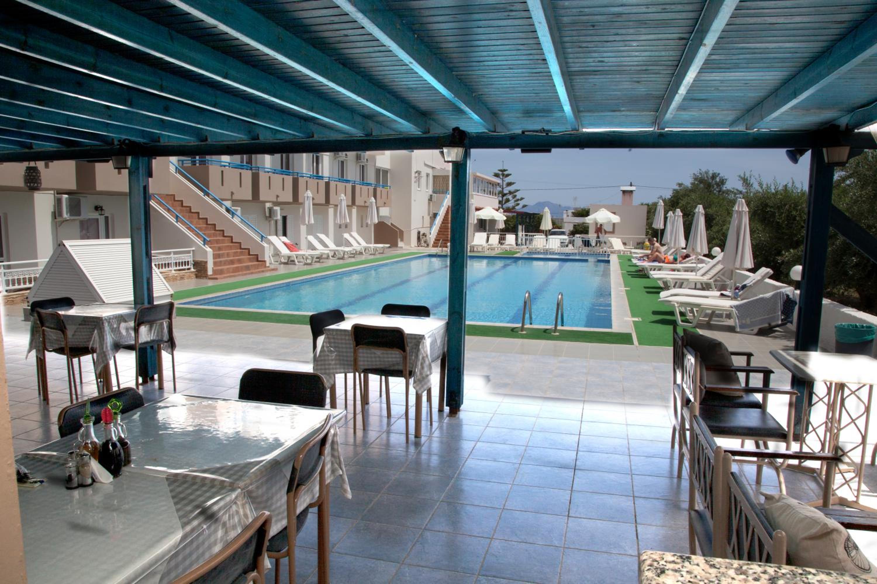 outdoor BBQ area