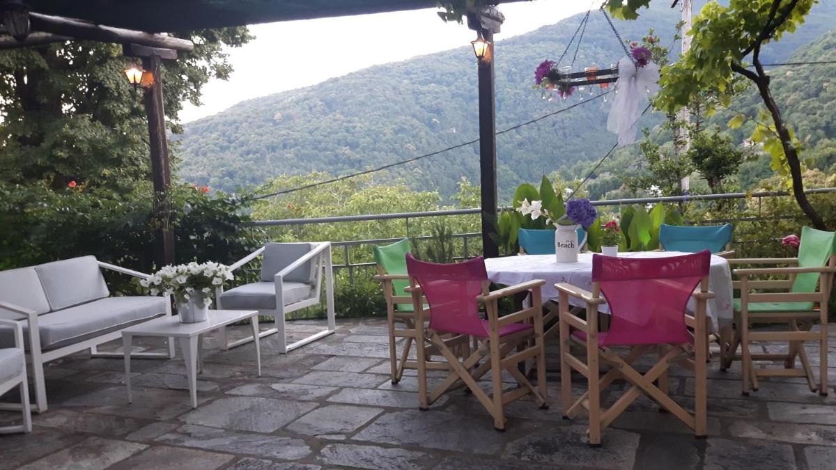 outdoor BBQ area