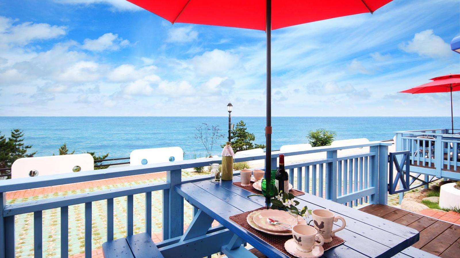 Blue & White Pension