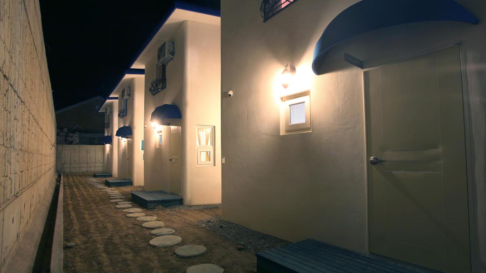 Blue & White Pension