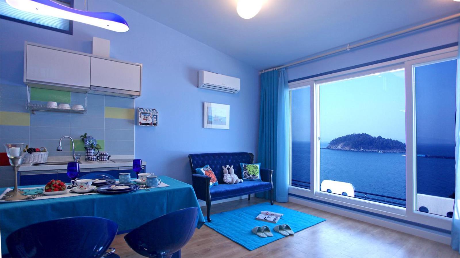 Blue & White Pension