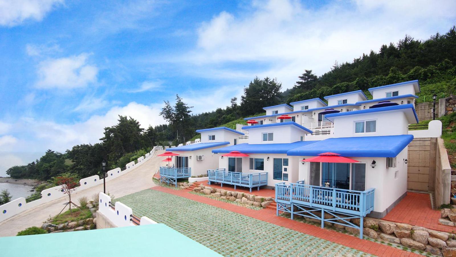 Blue & White Pension
