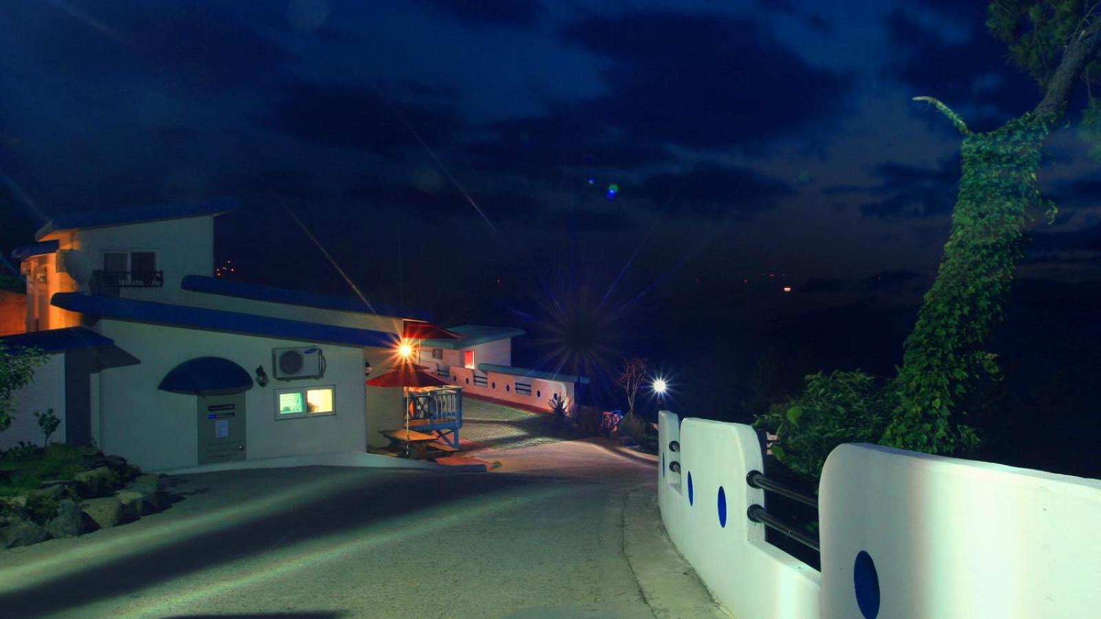 Blue & White Pension