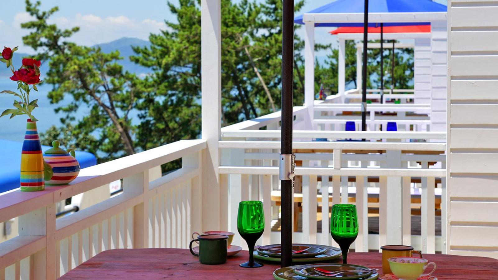 Blue & White Pension