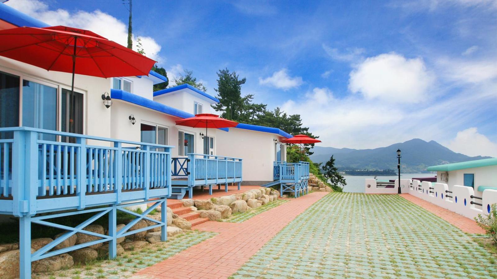Blue & White Pension
