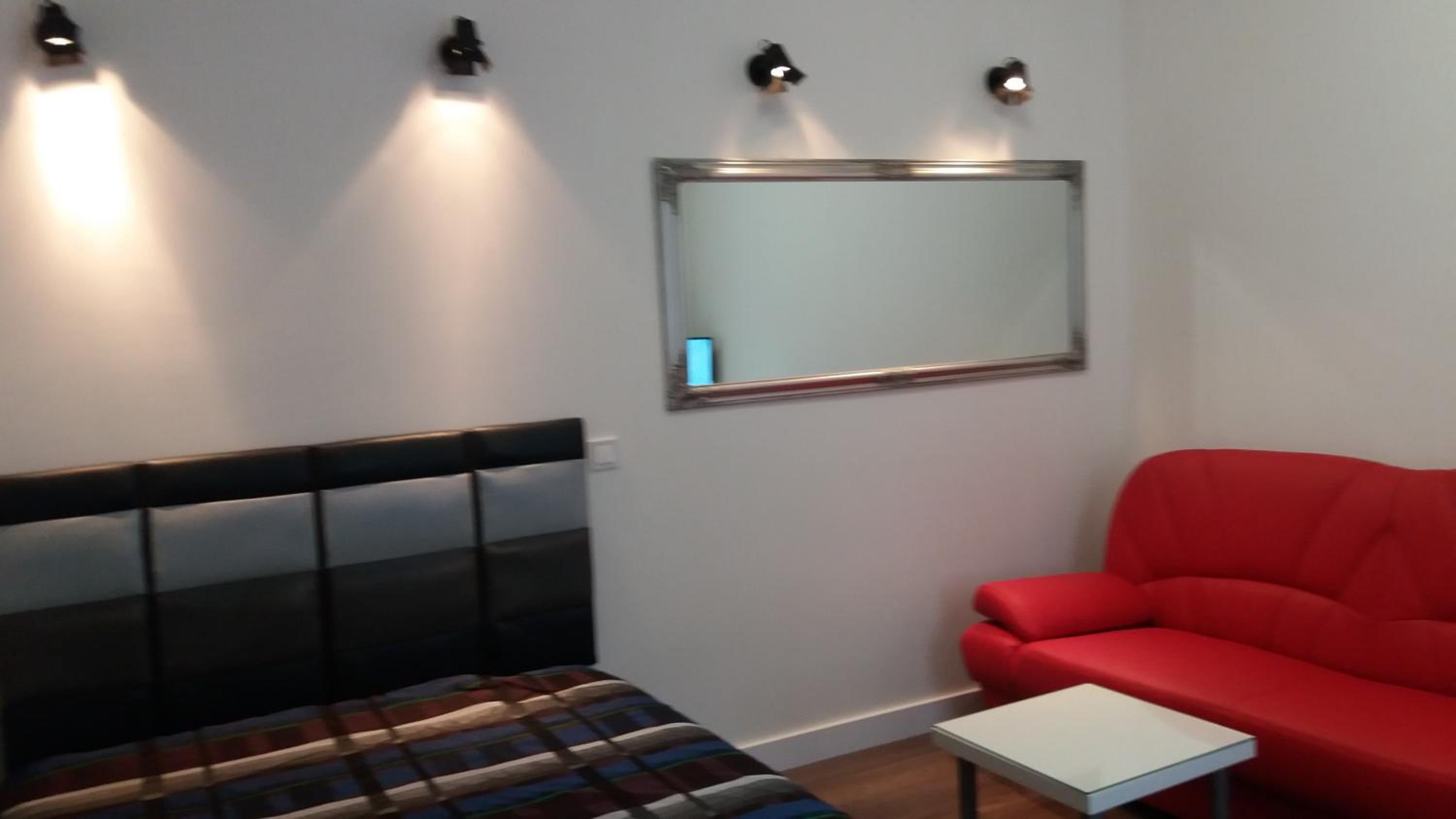 Apartment with fireplace view 2