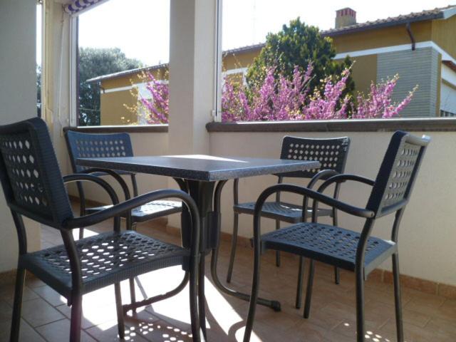 outdoor BBQ area