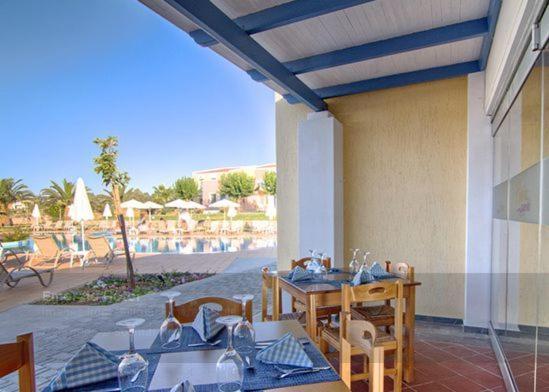 outdoor BBQ area