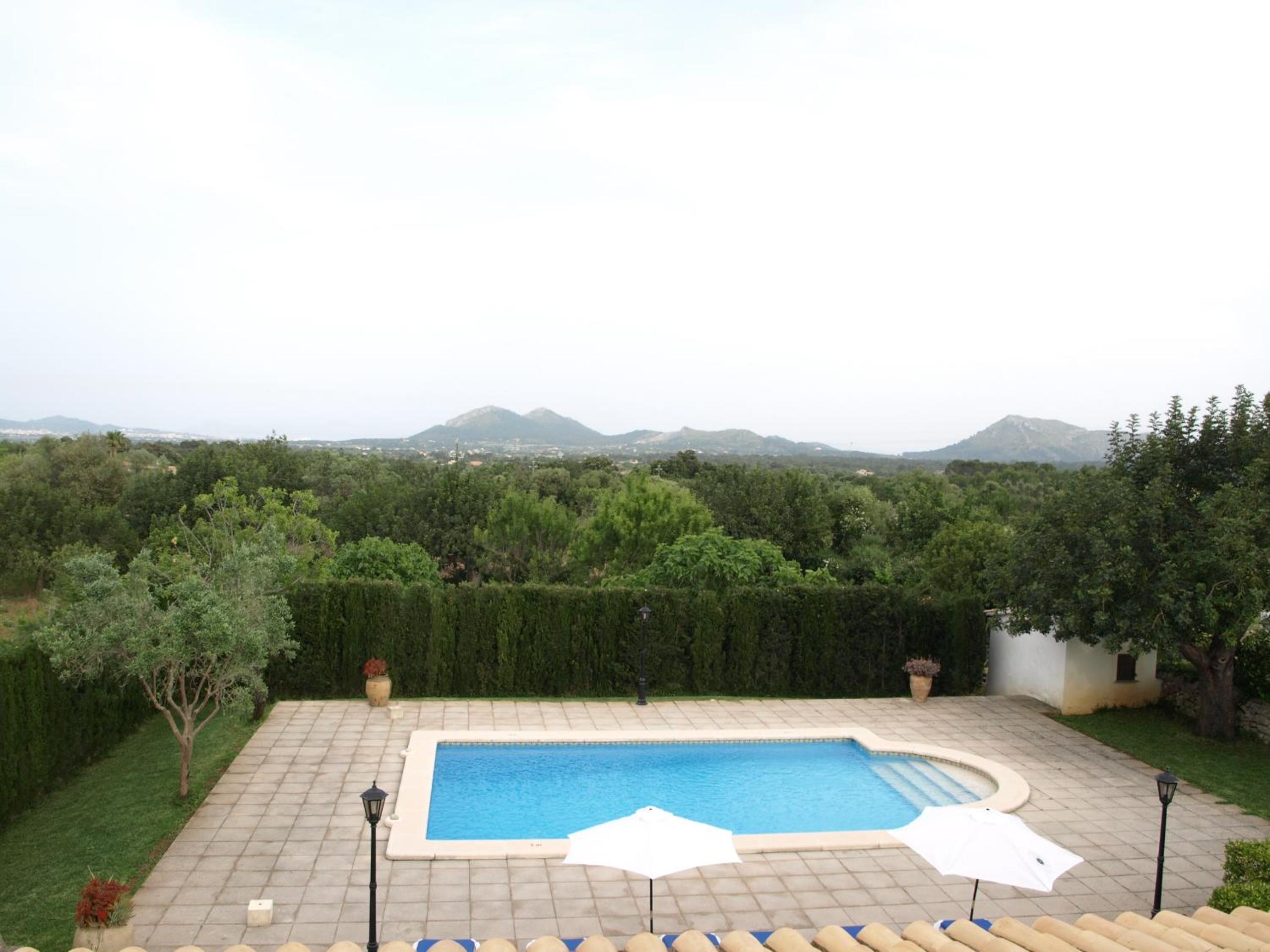 Can La Villa en Pollença — recepcion & lobby