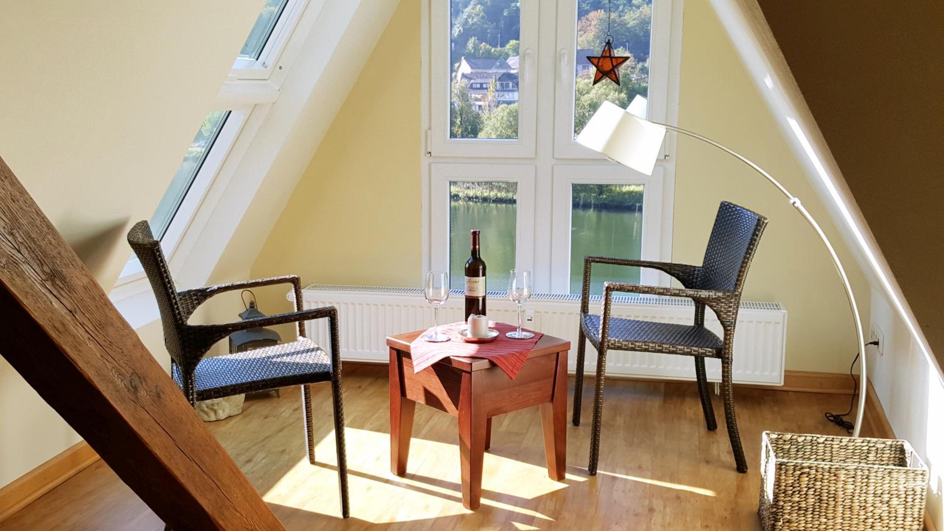 Ferienhaus Inselblick in Traumlage mit Balkon und Panoramablick