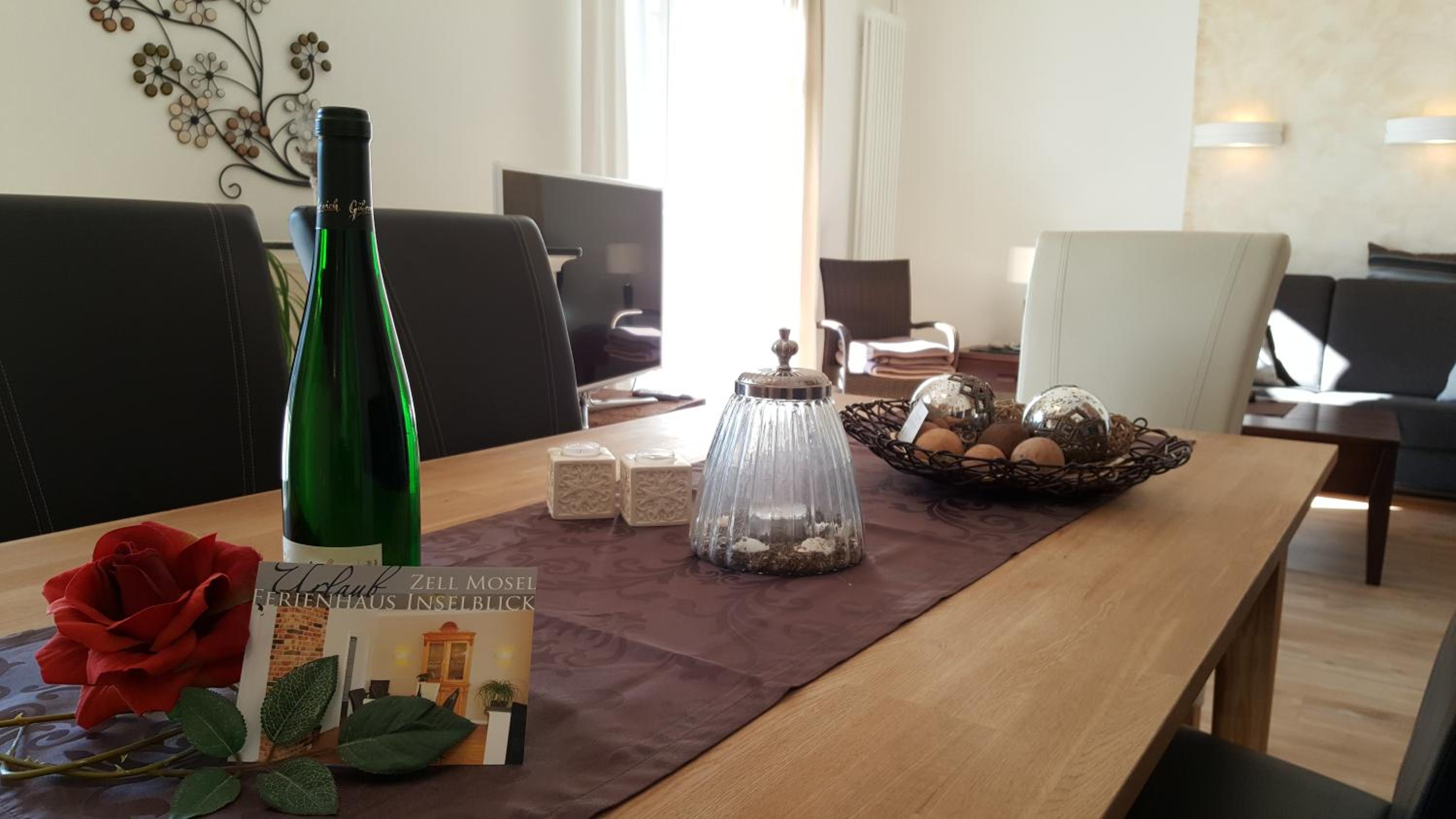 Ferienhaus Inselblick in Traumlage mit Balkon und Panoramablick