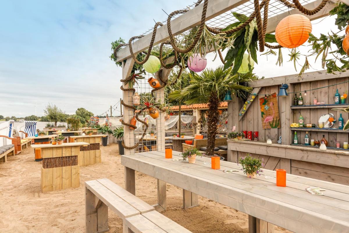 outdoor BBQ area