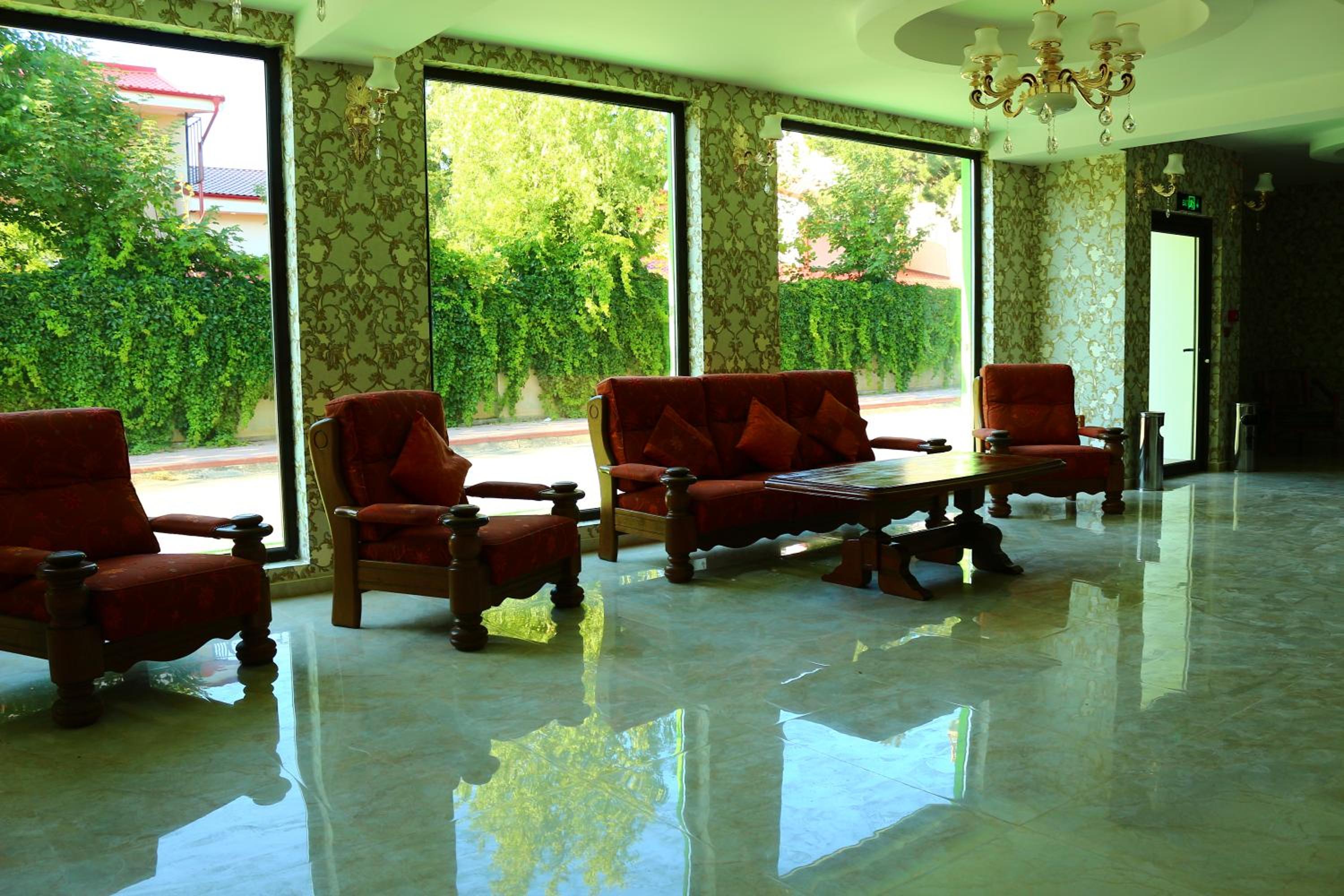 hotel reception