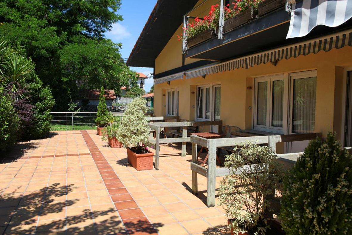 outdoor BBQ area