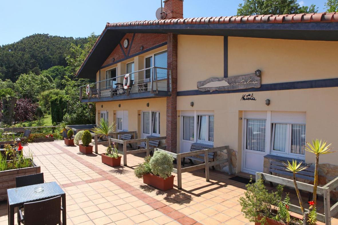 outdoor BBQ area