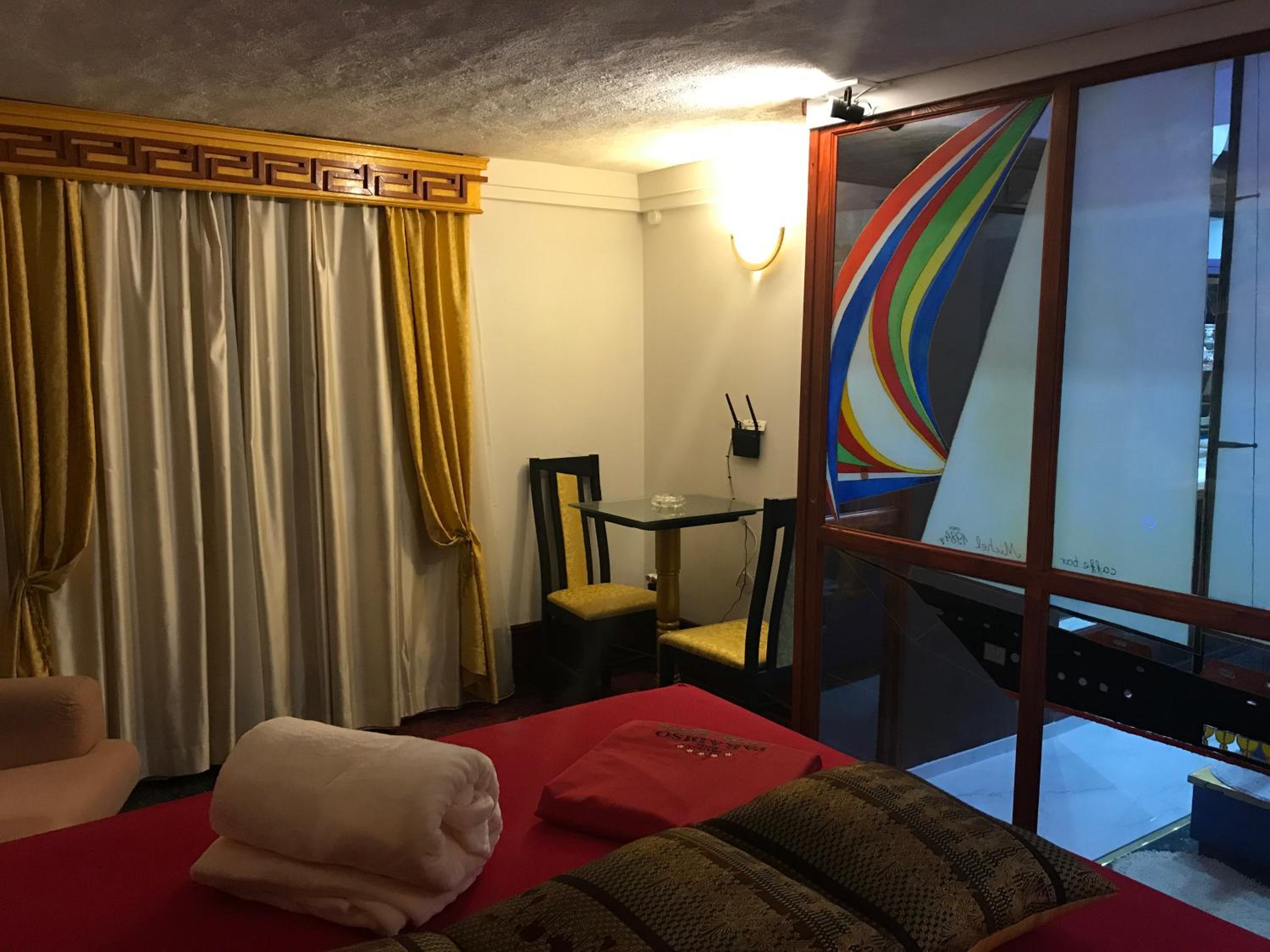 hotel room