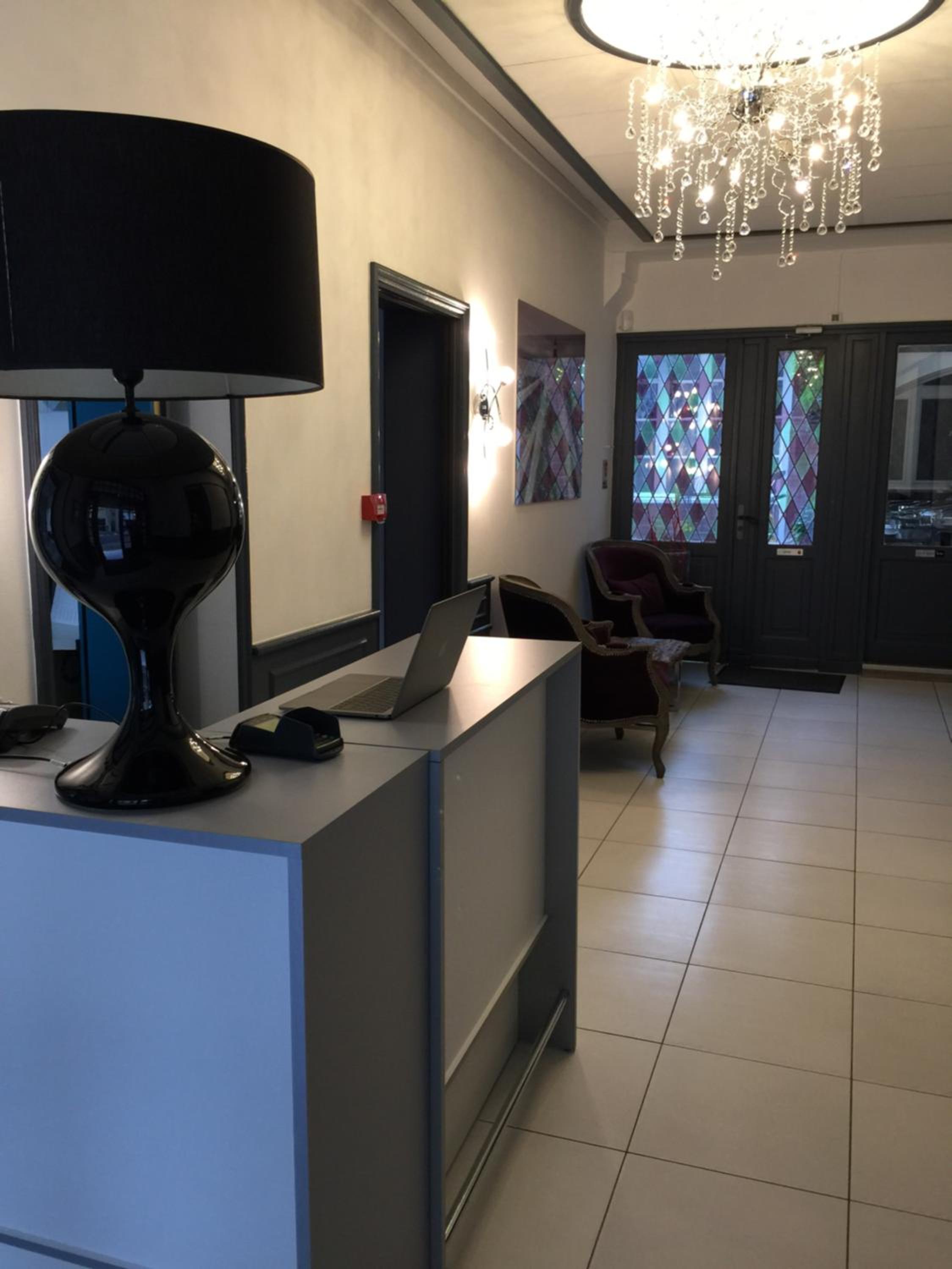 hotel reception