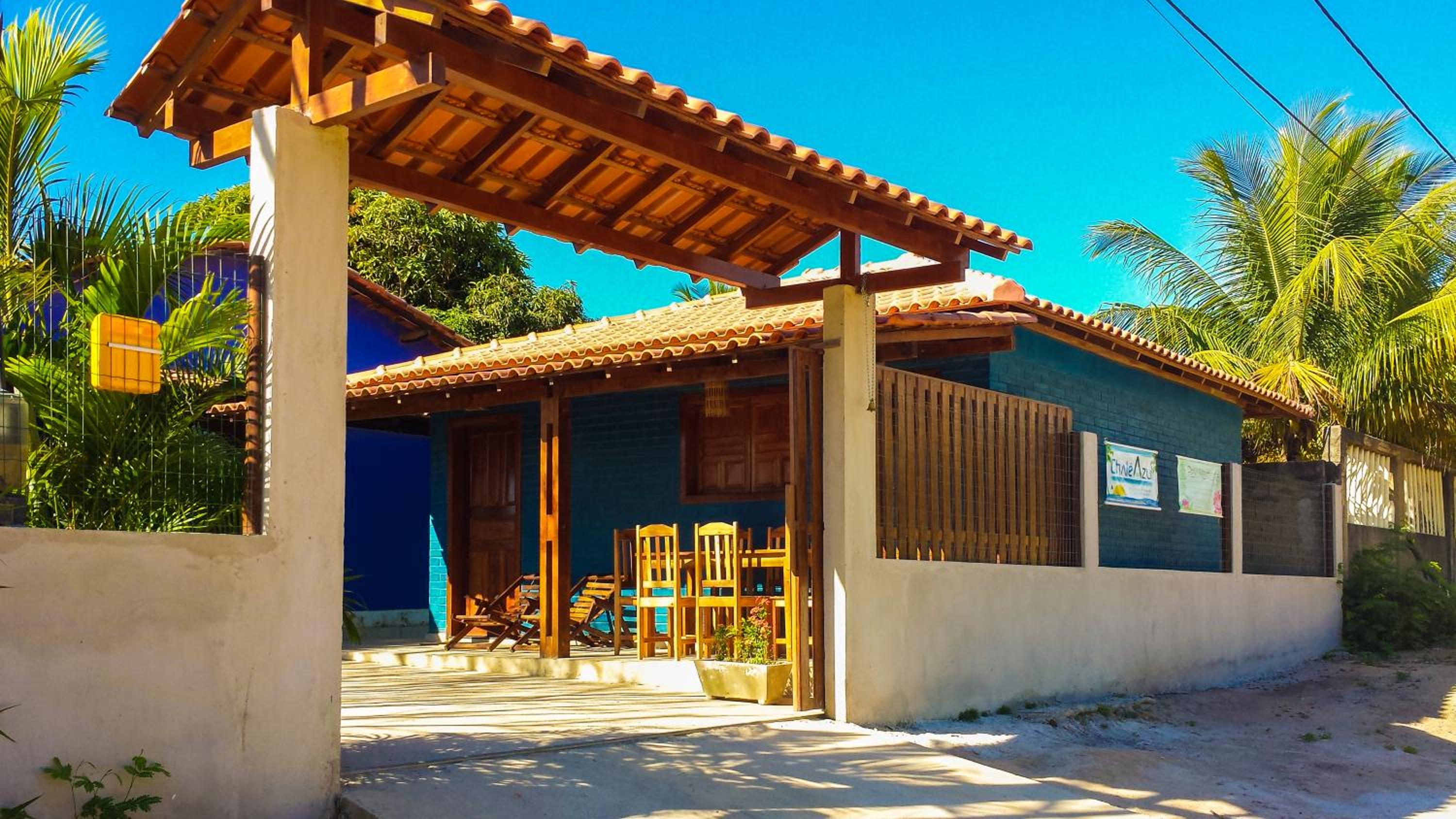 Pousada Azul com vista maravilhosa