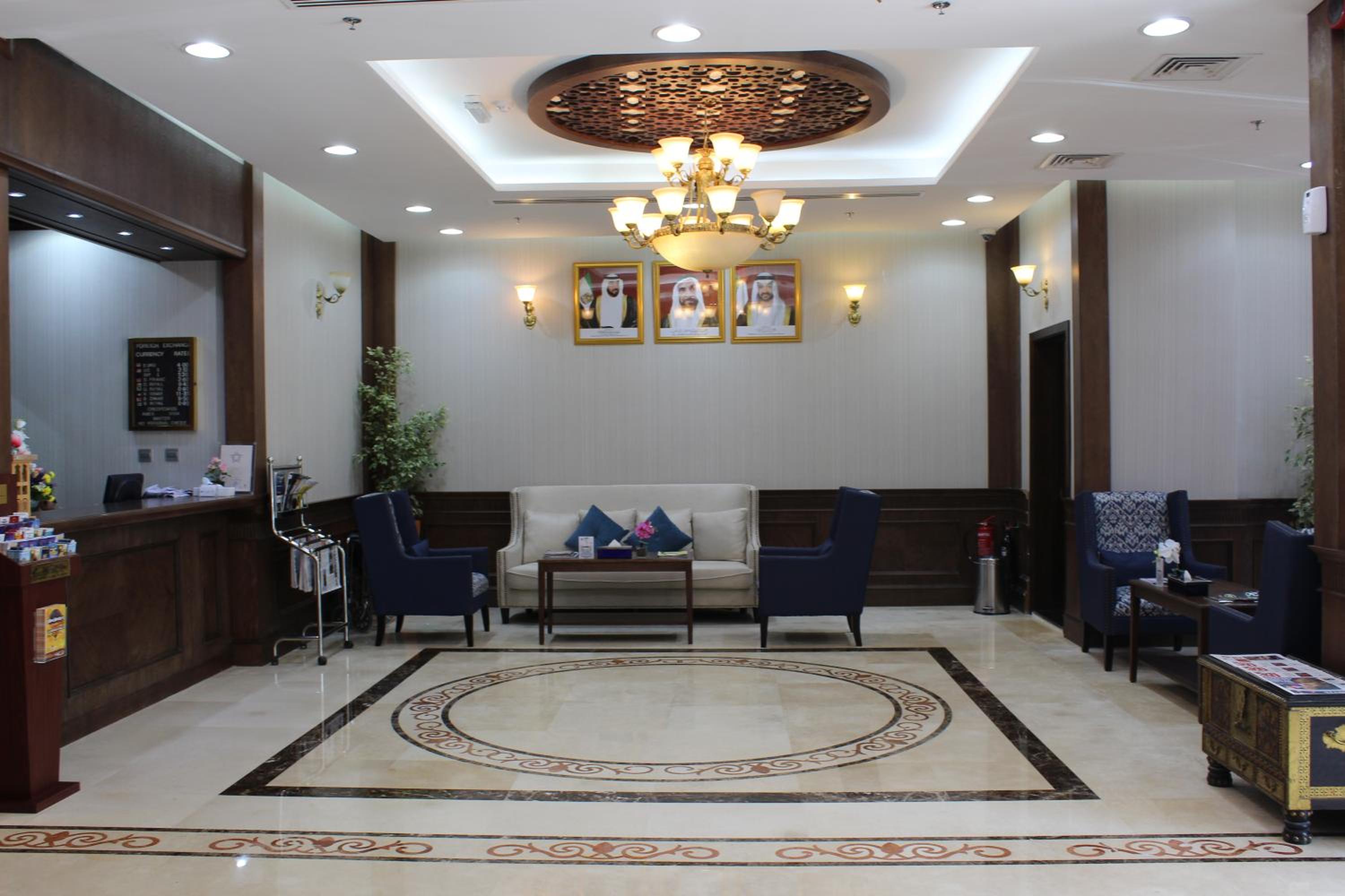 hotel reception