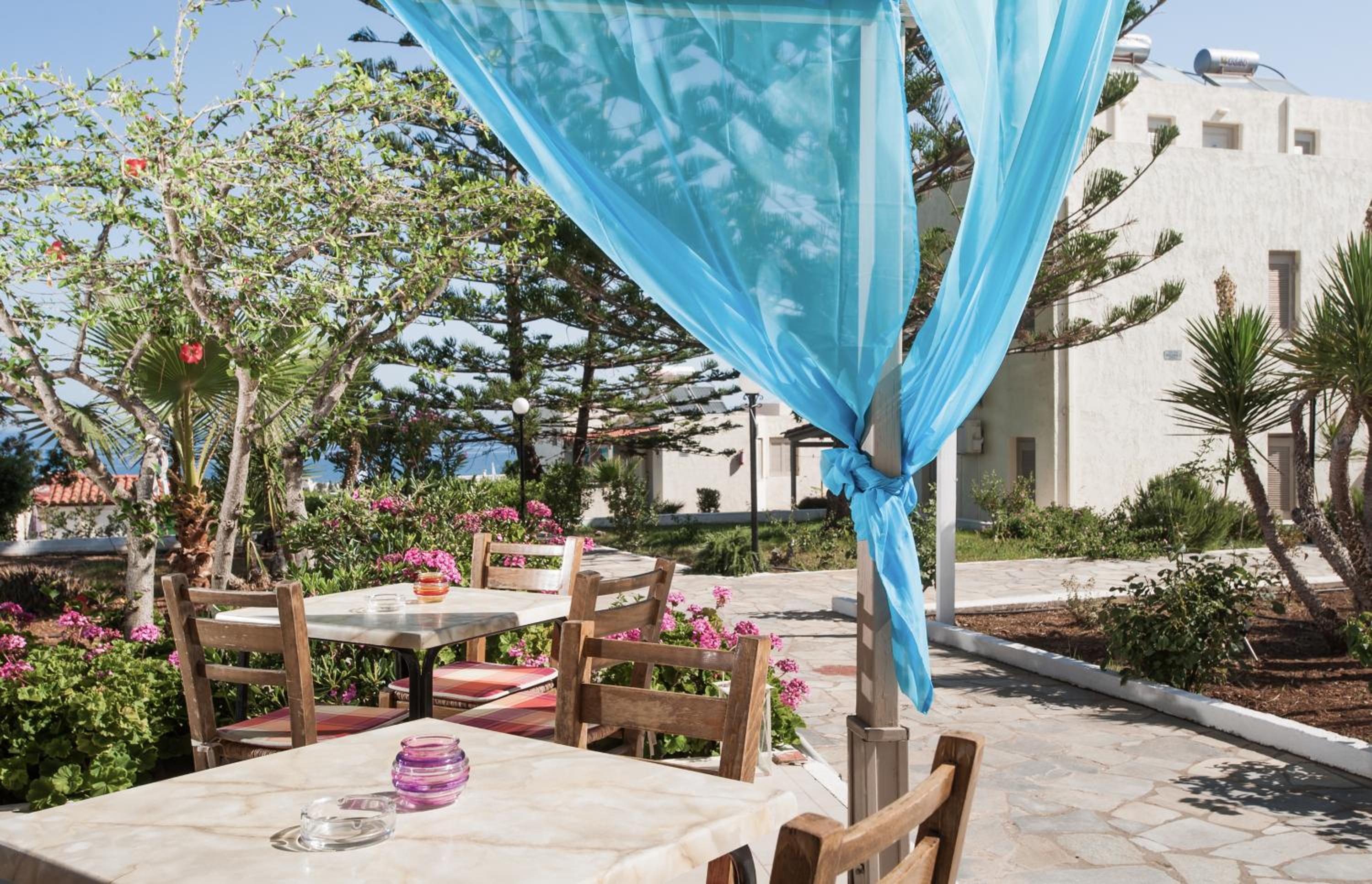 outdoor BBQ area