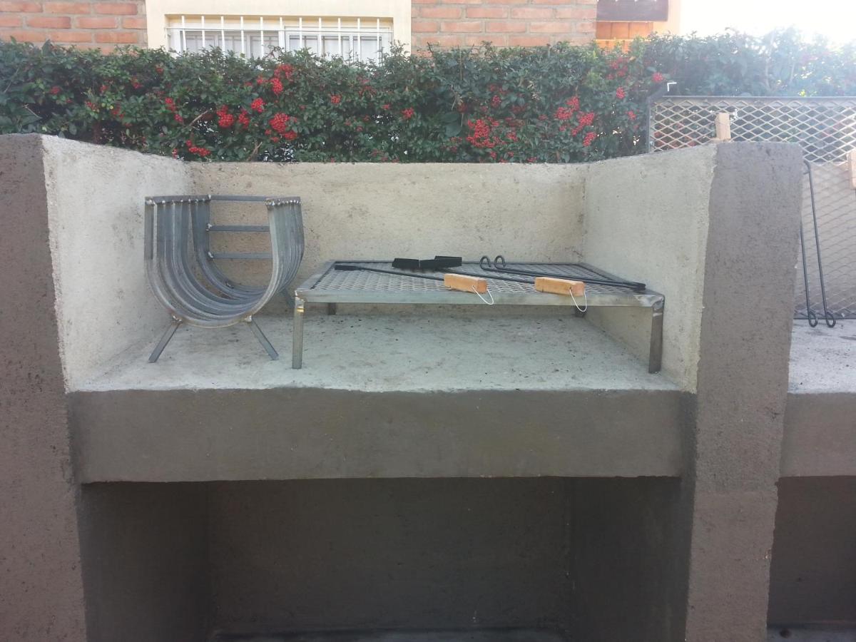 outdoor BBQ area