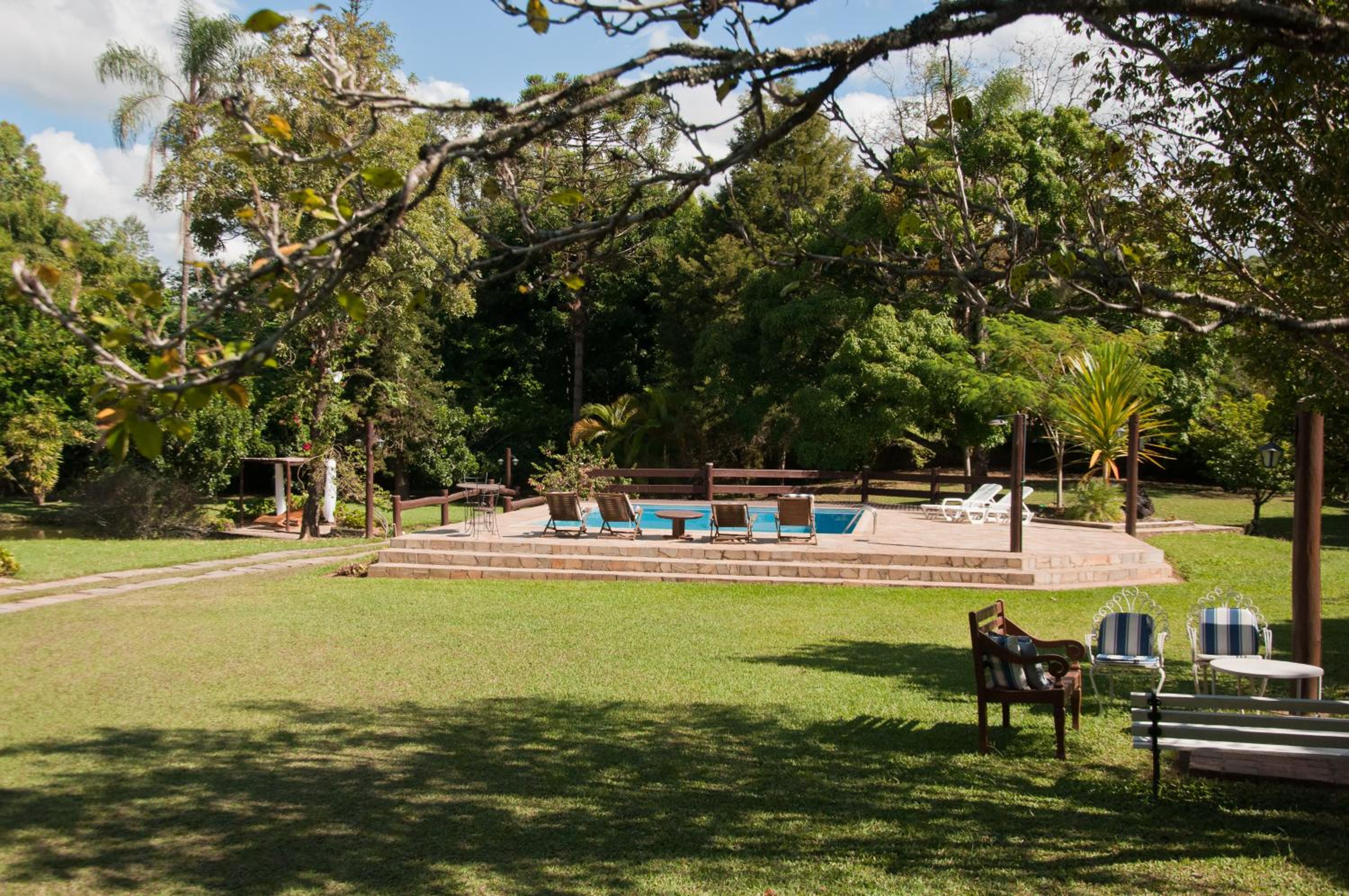 outdoor BBQ area