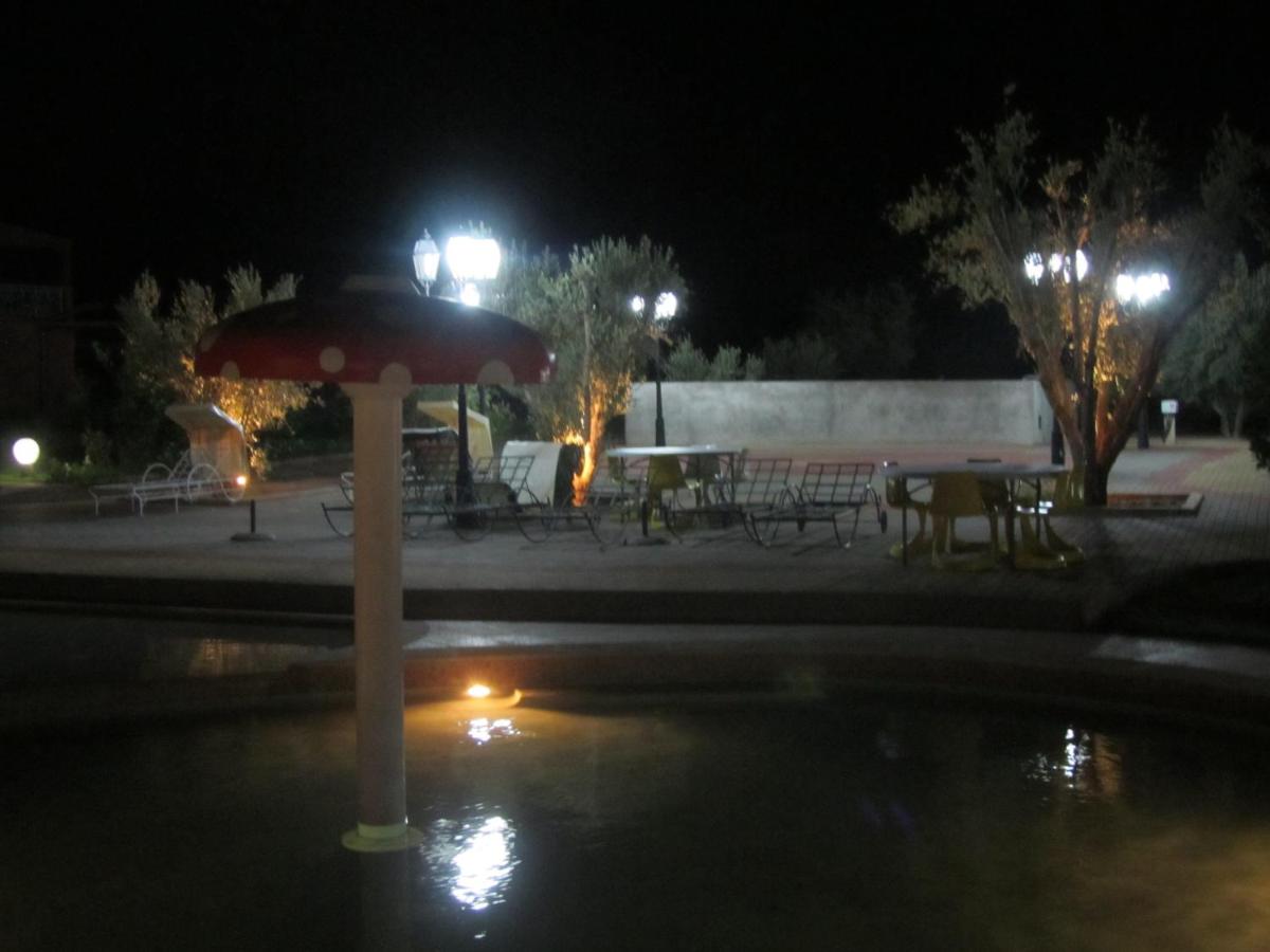 outdoor BBQ area